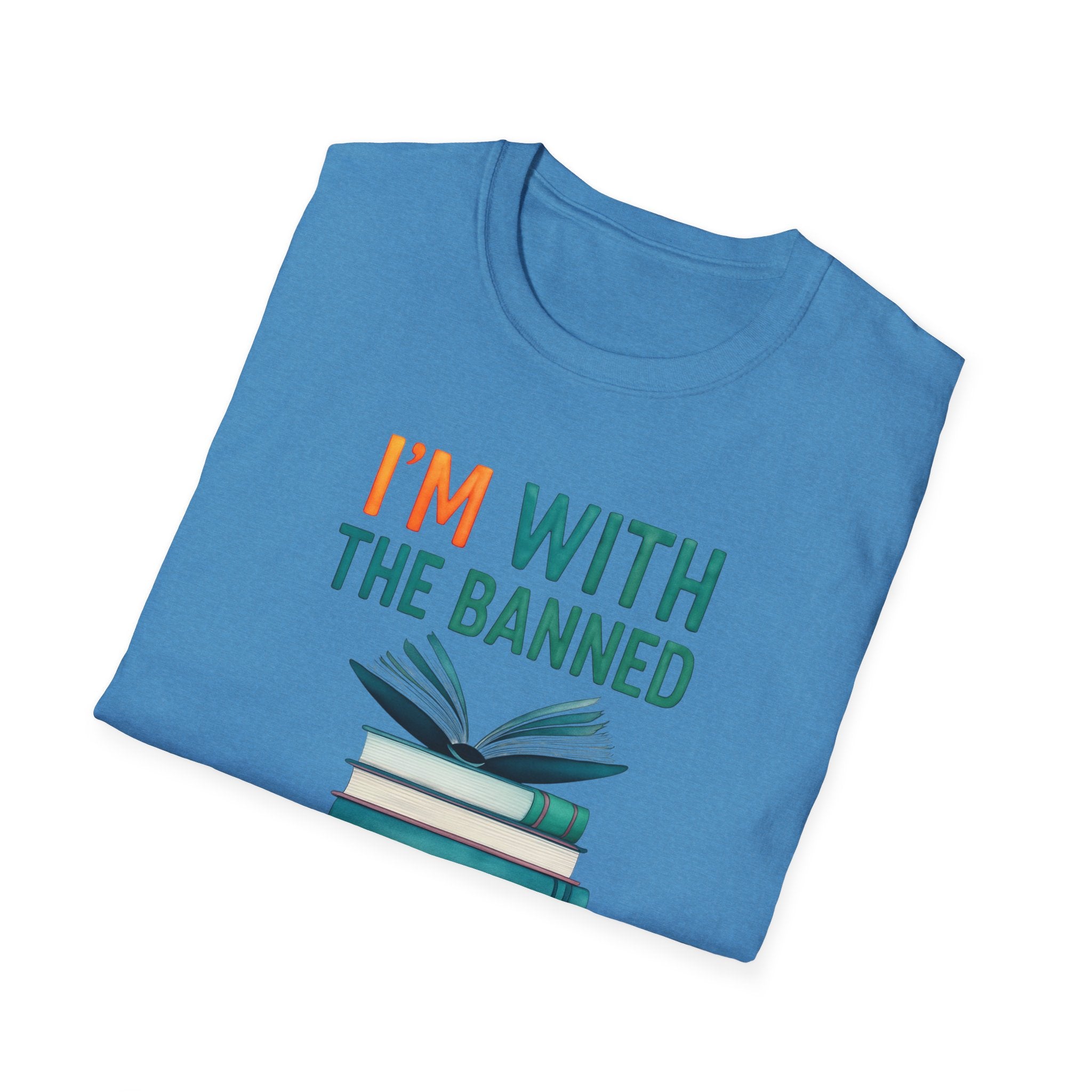 Banned Books Awareness I’m with the banned T-Shirt Christmas Gift for activists and liberals, librarian gift, teacher gift