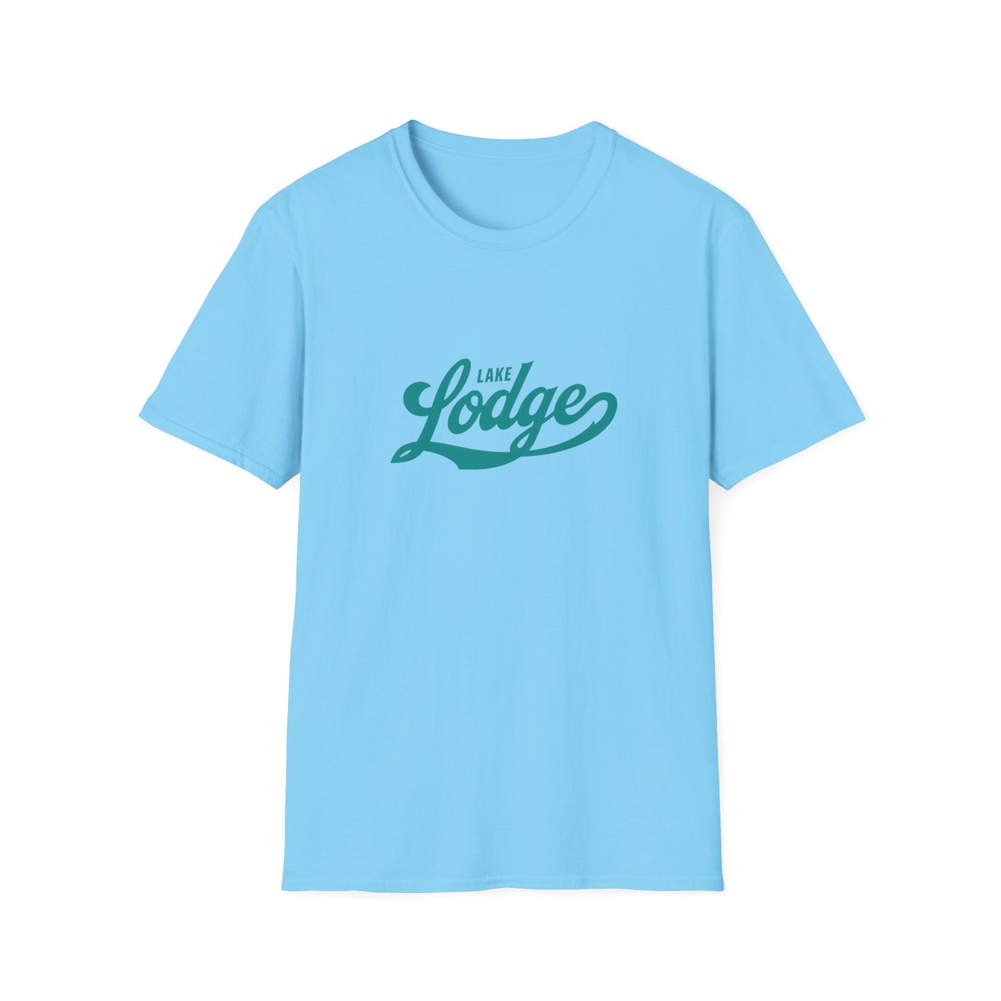 Lake Lodge Dive Bar Unisex T-Shirt, Cabin Getaway Tee, Mountain Retreat Apparel, Nature Lover Gift, Cozy Weekend Shirt