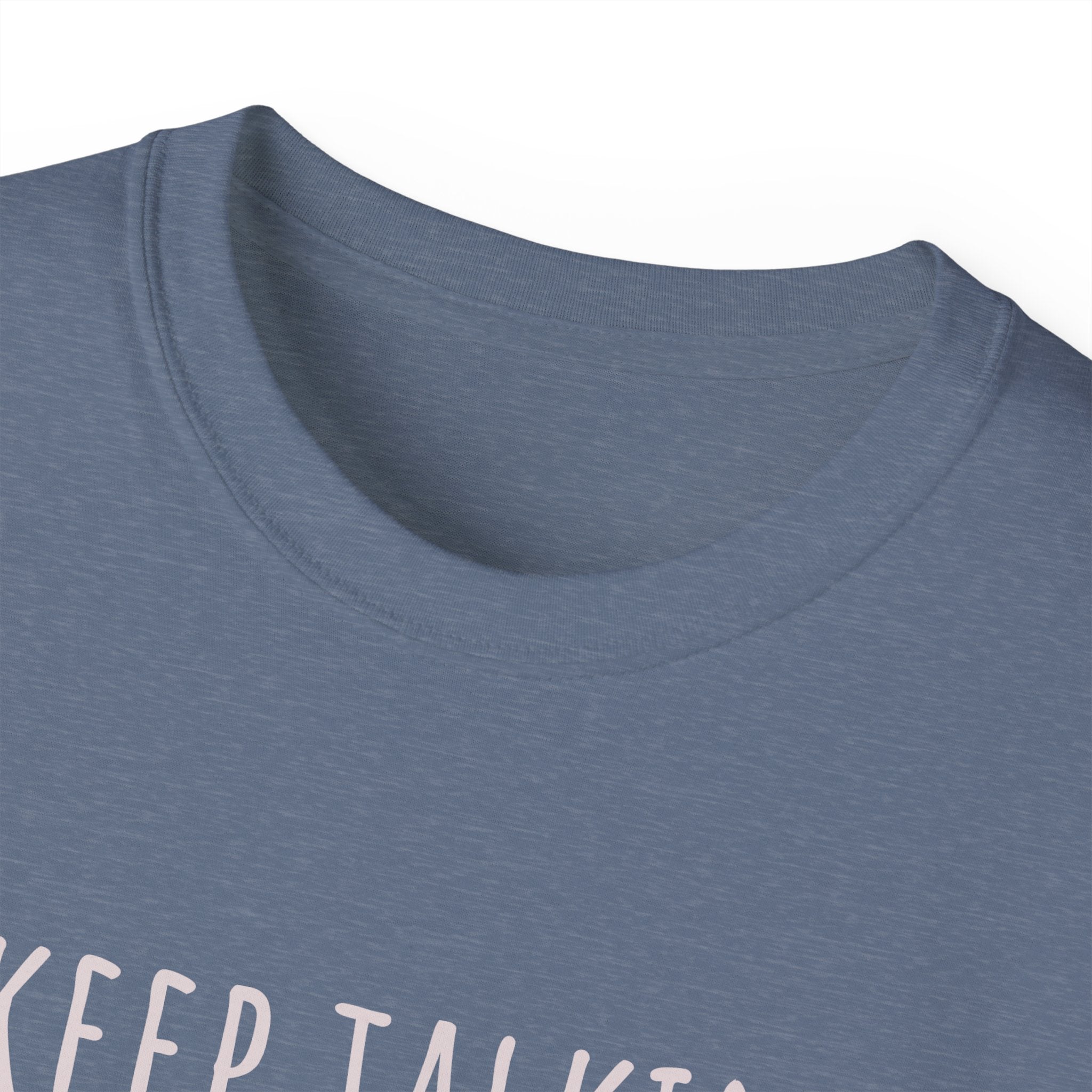 Keep Talking Diagnosis Tee | Funny Therapist Gift, Unisex Cotton T-Shirt, Humorous Diagnosis Shirt, Perfect for Psychologists, Casual Wear