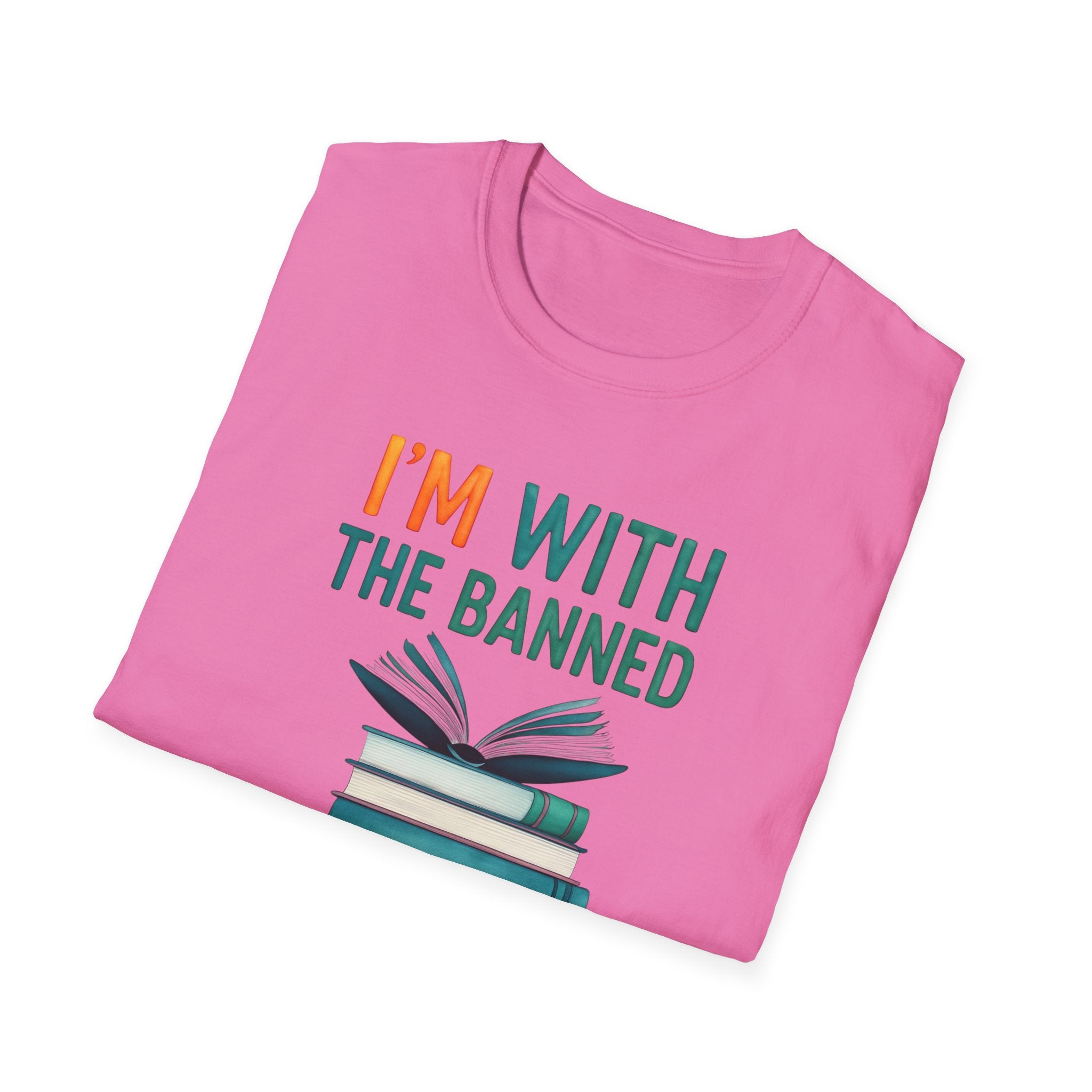 Banned Books Awareness I’m with the banned T-Shirt Christmas Gift for activists and liberals, librarian gift, teacher gift