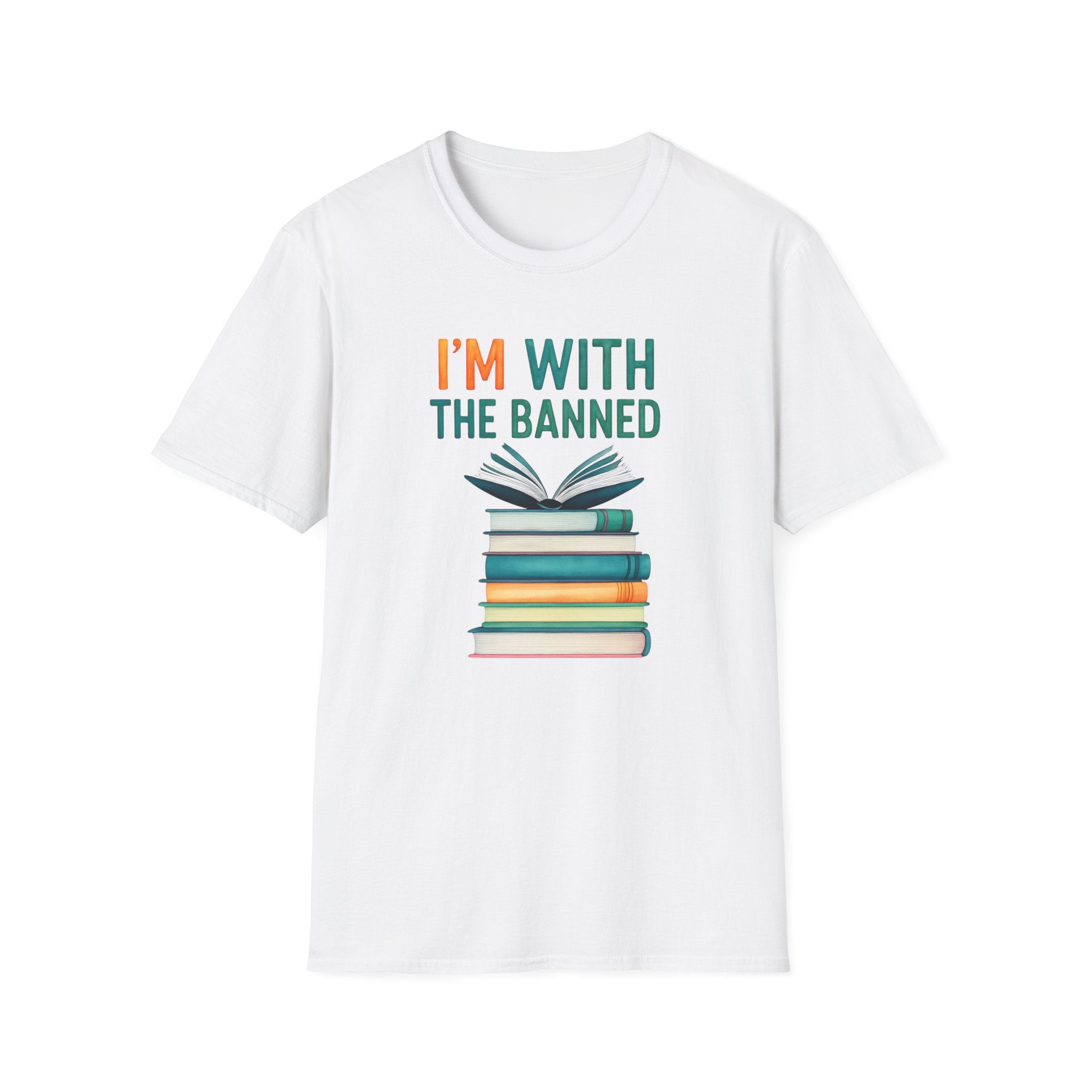 Banned Books Awareness I’m with the banned T-Shirt Christmas Gift for activists and liberals, librarian gift, teacher gift