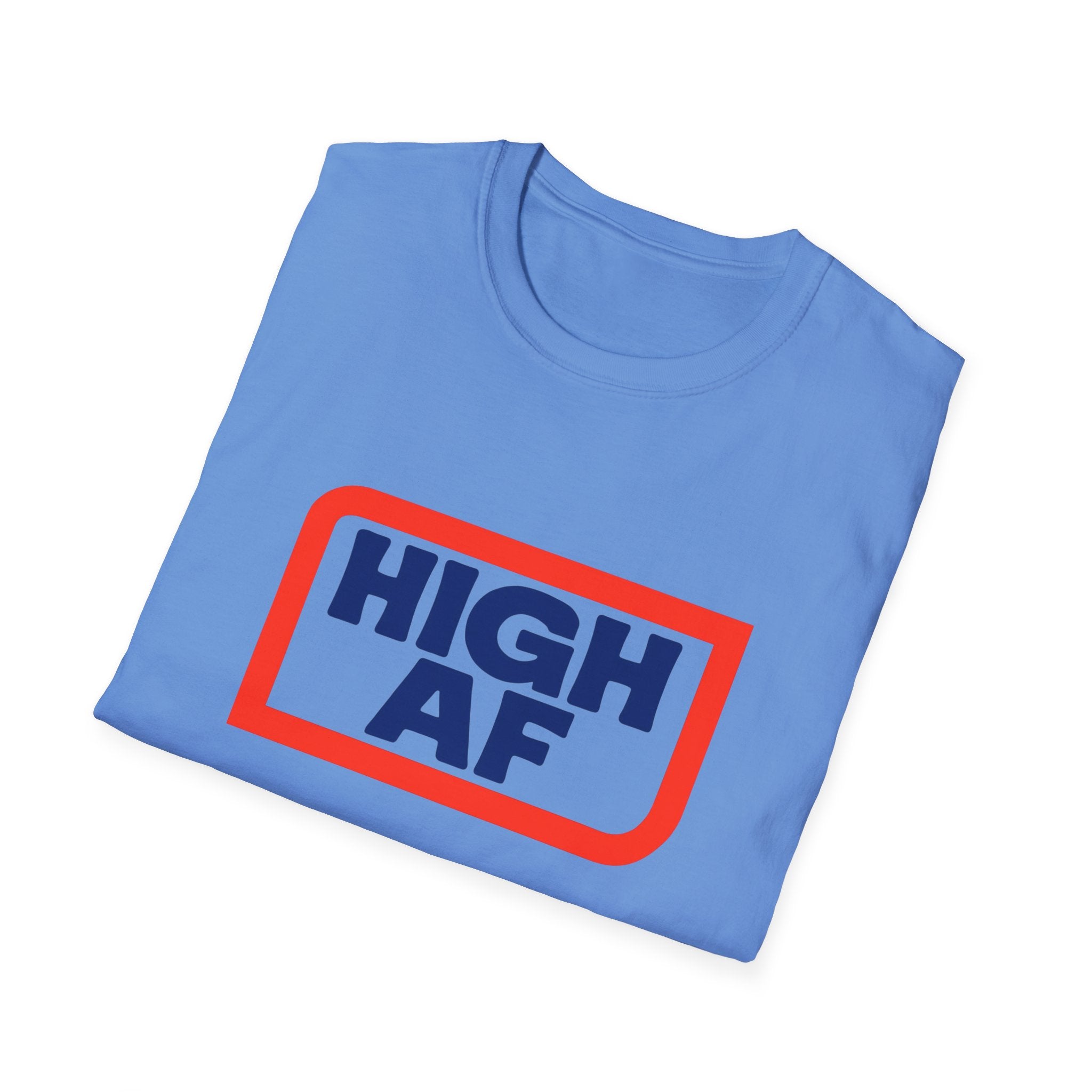 High AF Vibes Unisex T-Shirt - Perfect Smokers Gift FLOWER LOVERS