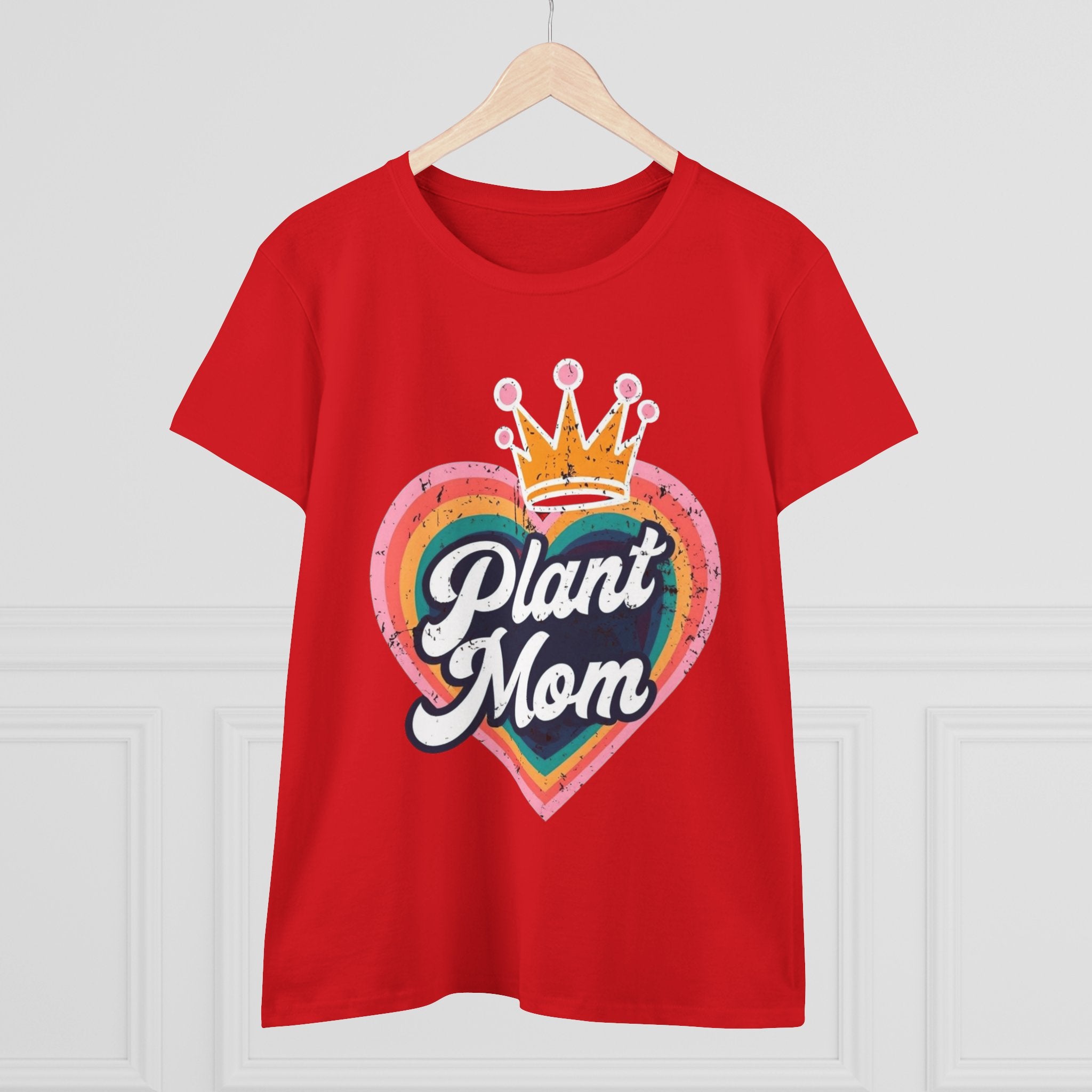 Plant Mom Cotton Tee - Perfect Gift for Plant Lovers, Women's Graphic Shirt, Casual Wear, Eco-Friendly Fashion, Birthday Gift garden