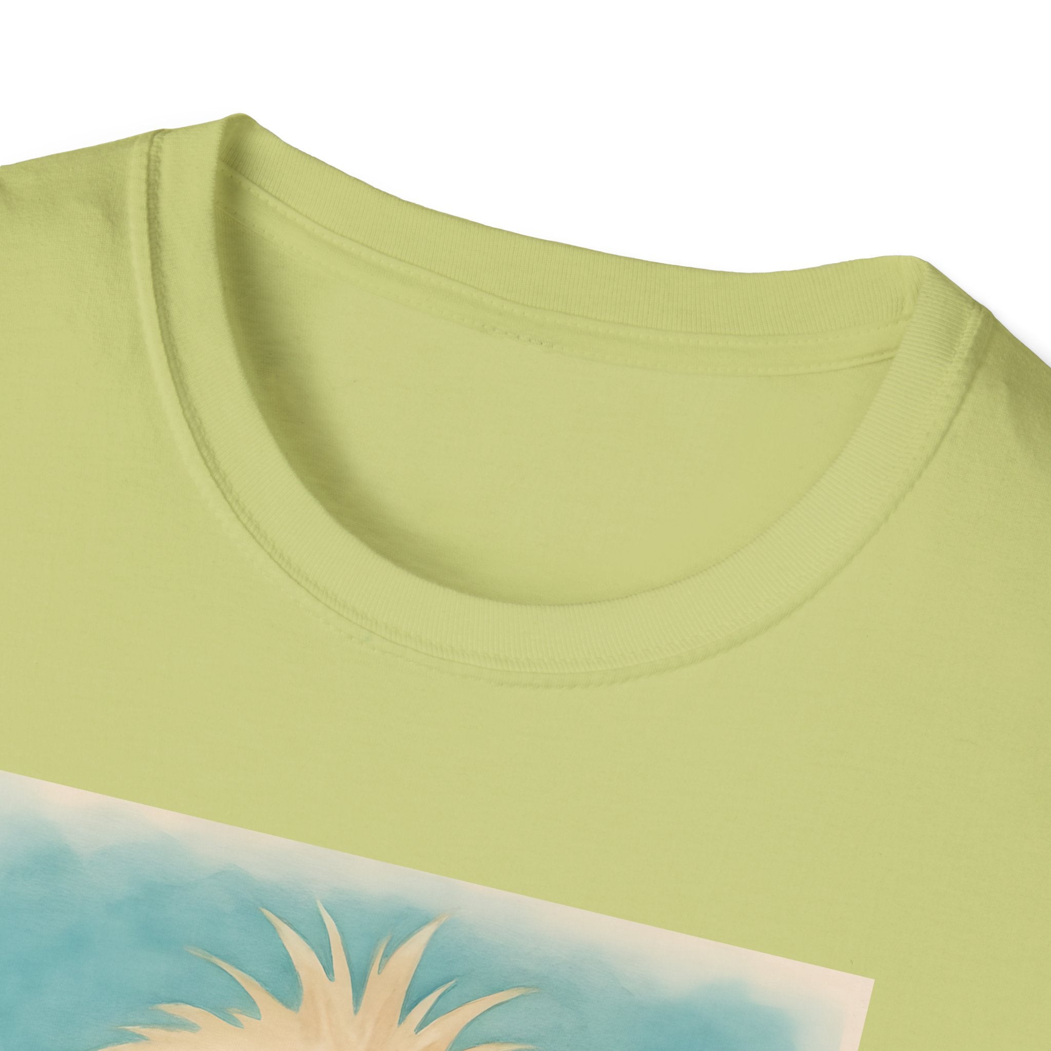 Ostrich Graphic T-Shirt, Unisex Softstyle Tee, Cute Animal Shirt, Gift for Friends, Quirky Humor Top, Smoke fun gift