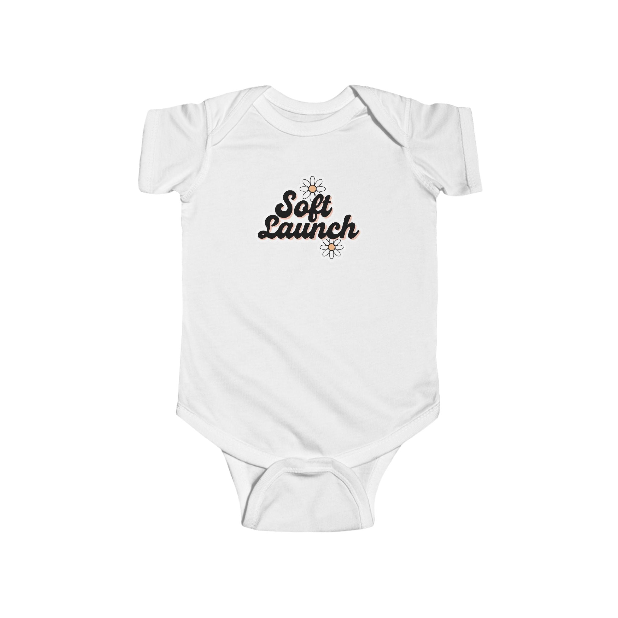 Infant Bodysuit, Soft Launch New Baby New Mom Gift, Baby Romper, Newborn Onesie, Baby Shower Present, Gender Neutral Outfit, Cute Infant