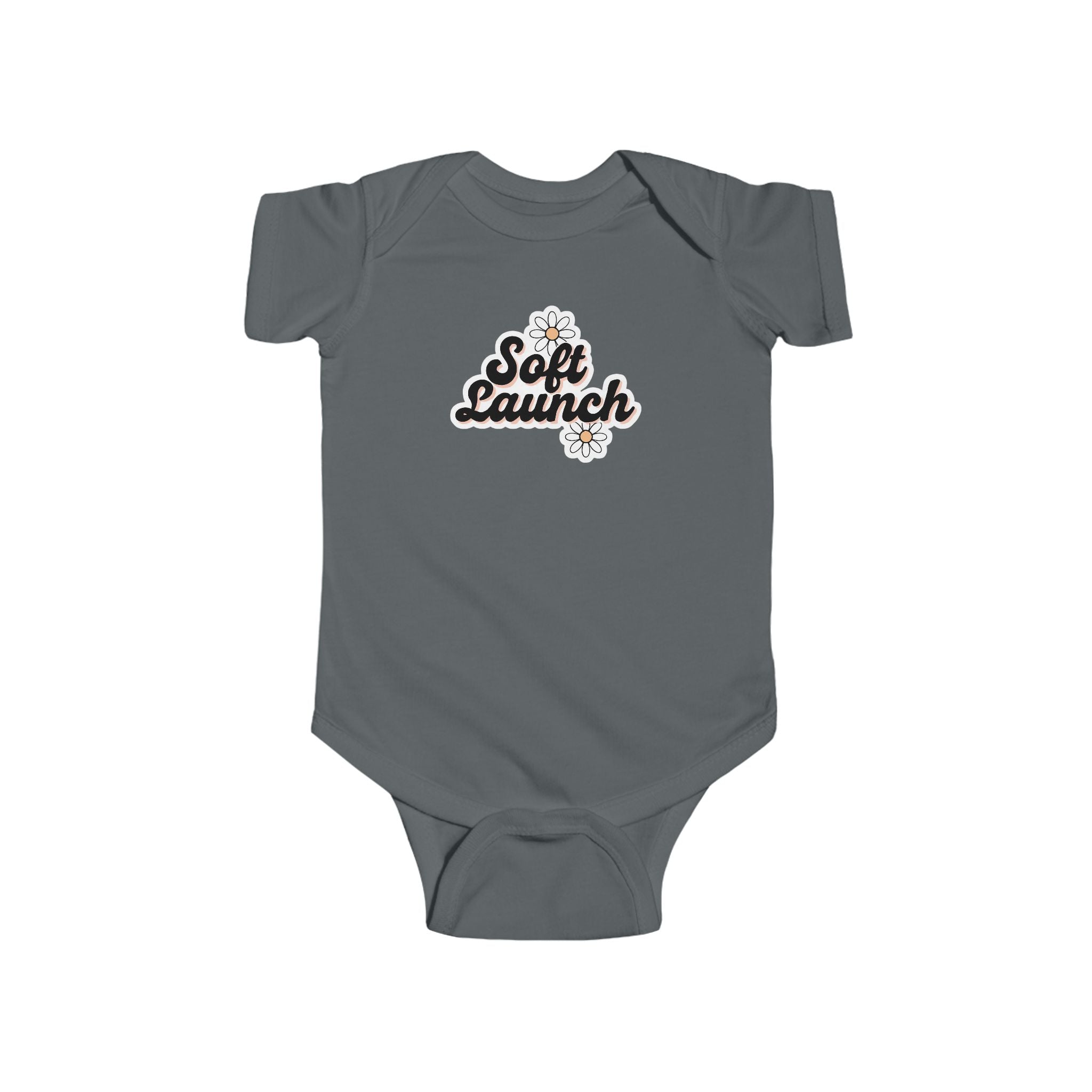 Infant Bodysuit, Soft Launch New Baby New Mom Gift, Baby Romper, Newborn Onesie, Baby Shower Present, Gender Neutral Outfit, Cute Infant