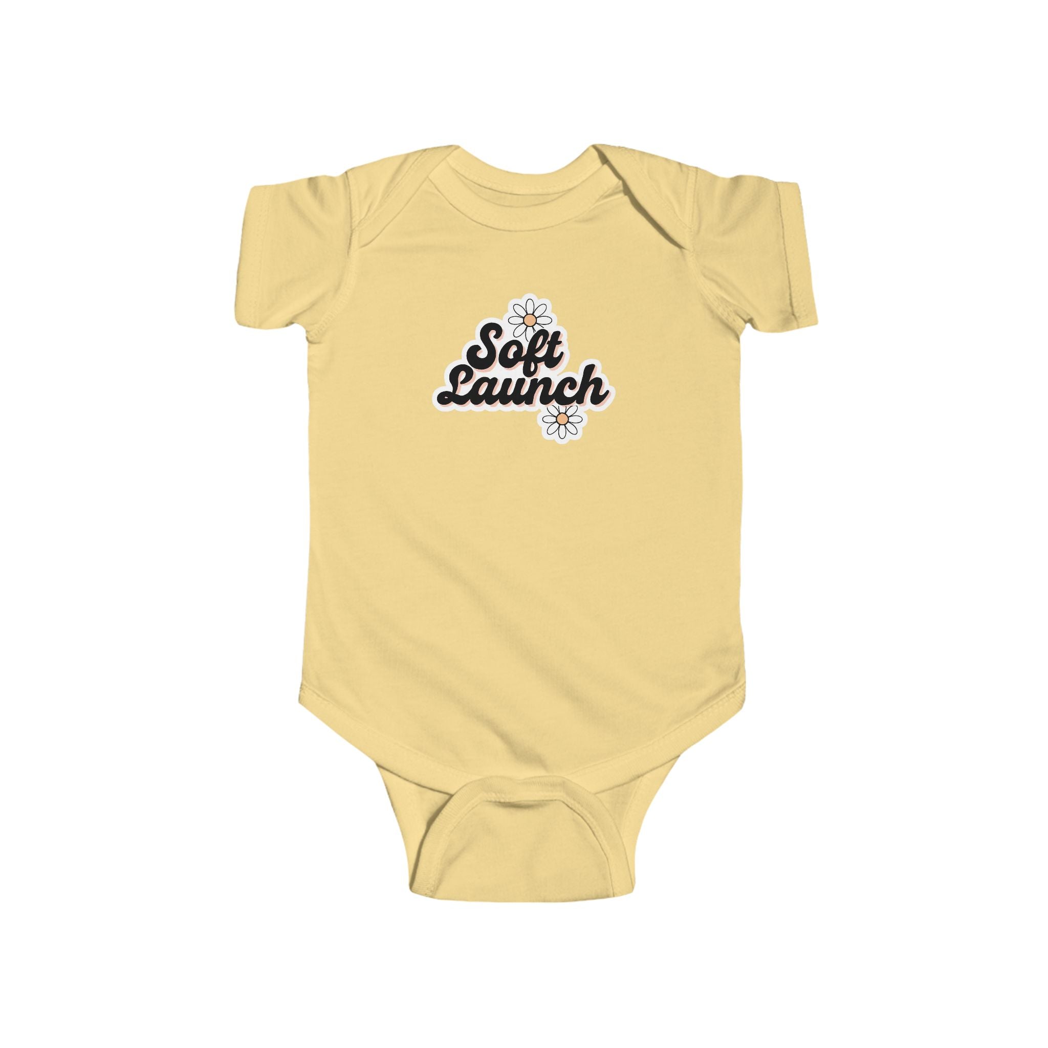 Infant Bodysuit, Soft Launch New Baby New Mom Gift, Baby Romper, Newborn Onesie, Baby Shower Present, Gender Neutral Outfit, Cute Infant
