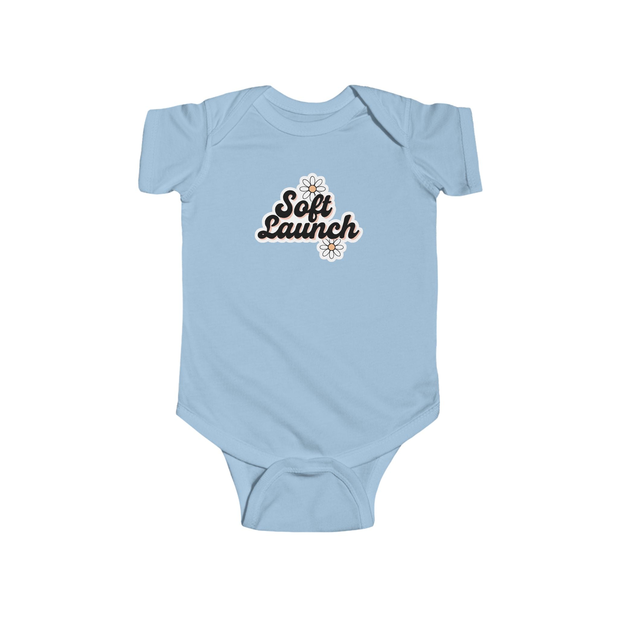 Infant Bodysuit, Soft Launch New Baby New Mom Gift, Baby Romper, Newborn Onesie, Baby Shower Present, Gender Neutral Outfit, Cute Infant