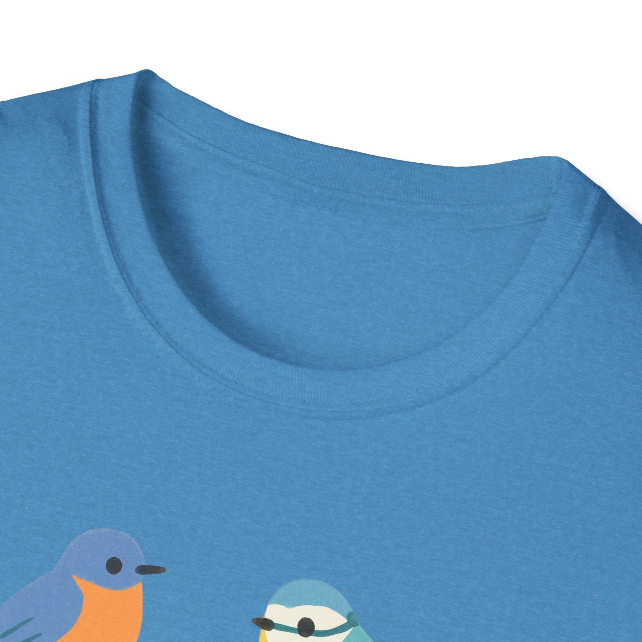 Bird Nerd Unisex Softstyle T-Shirt, Perfect for Bird Lovers, Nature Enthusiasts, Gift for Birdwatchers, Casual Wear,  Apparel bird gift