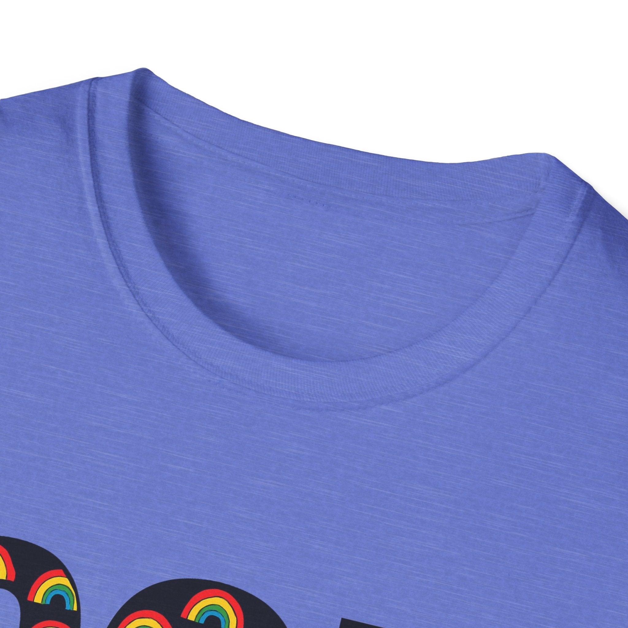 Rainbow God Had Two Dads LGBTQ Unisex Softstyle T-Shirt, Pride Tee, Social Justice Shirt, Anti Trump Top, LGBTQ Equality Clothing