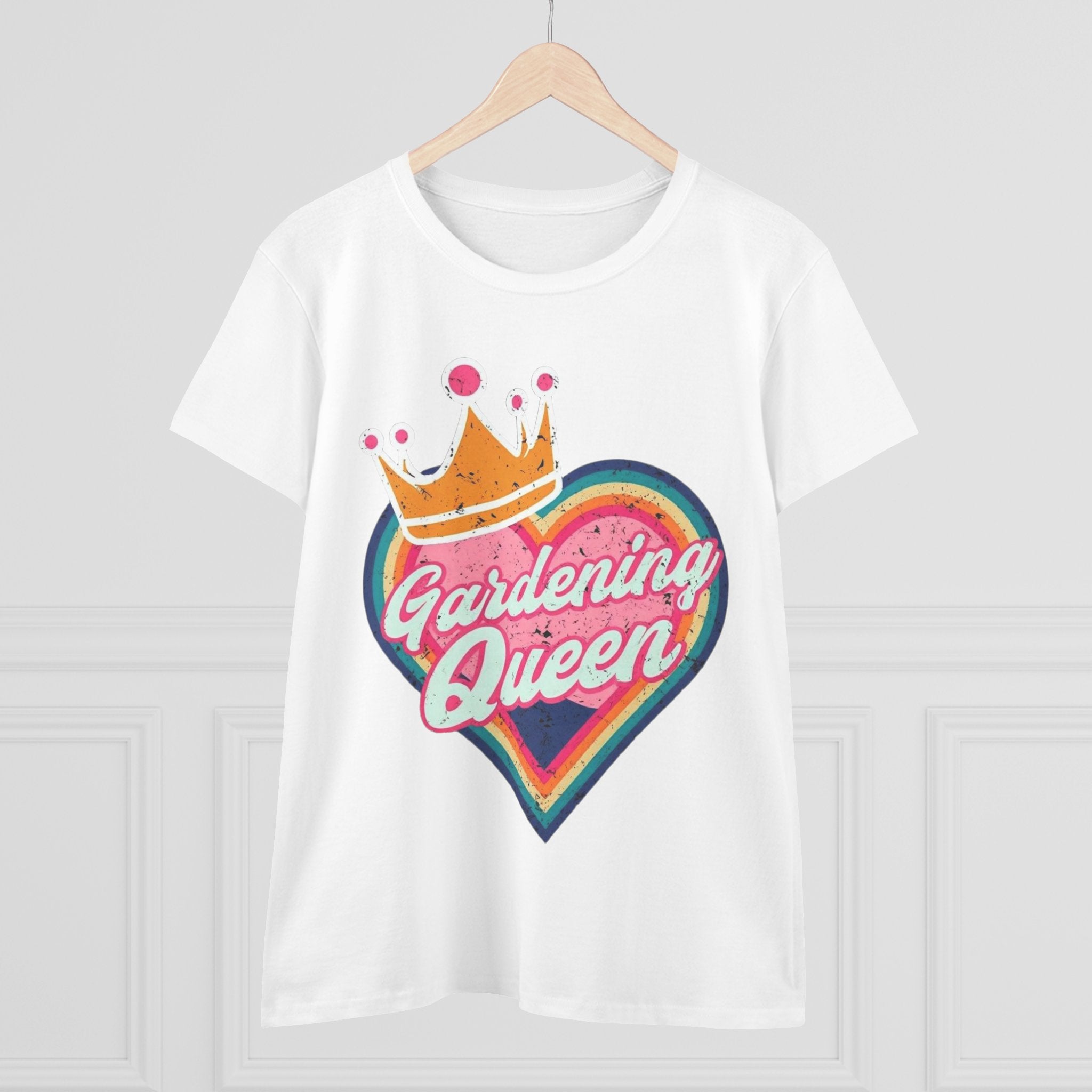 Gardening Queen Cotton Tee, Gardening Shirt, Gift for Gardeners, Summer Fashion, Plant Enthusiast Tee, Eco-Friendly Cotton Tee