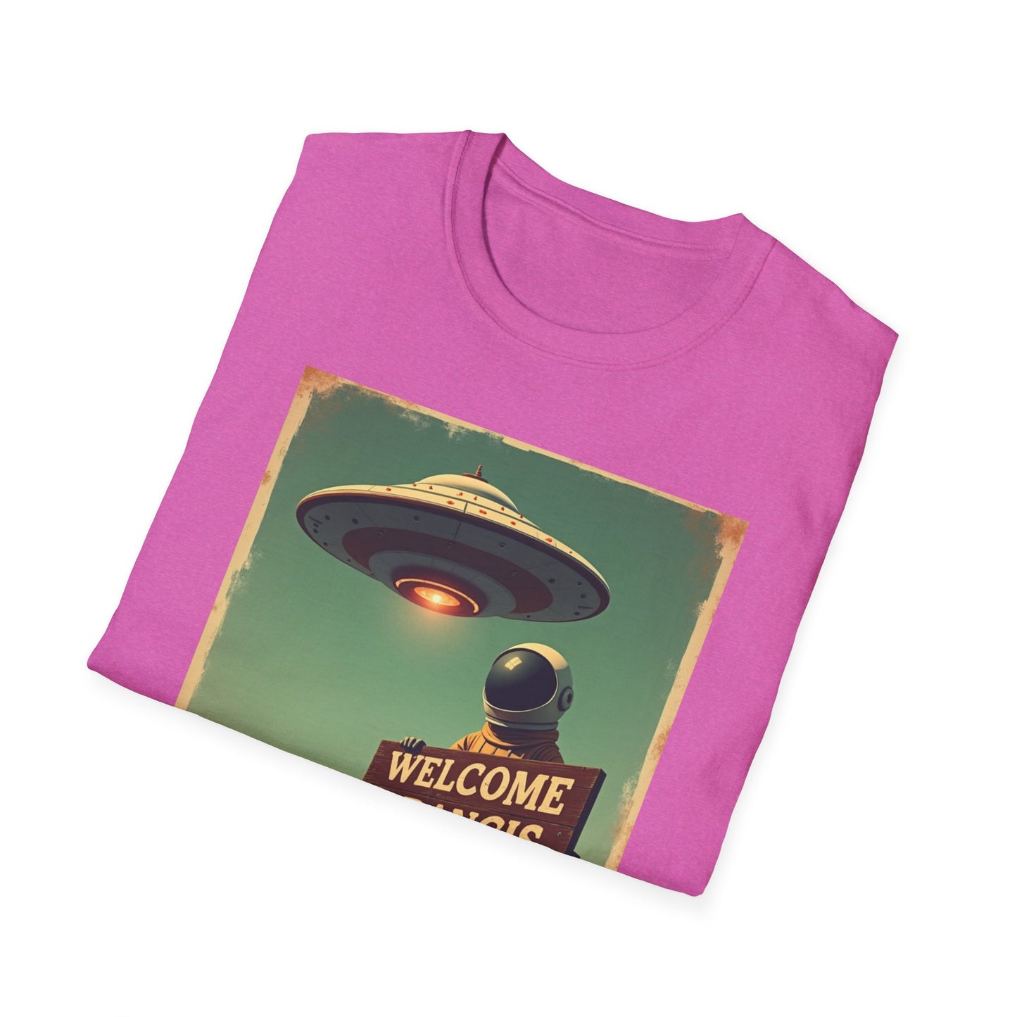 Unisex Softstyle T-Shirt - Welcome Francis Design