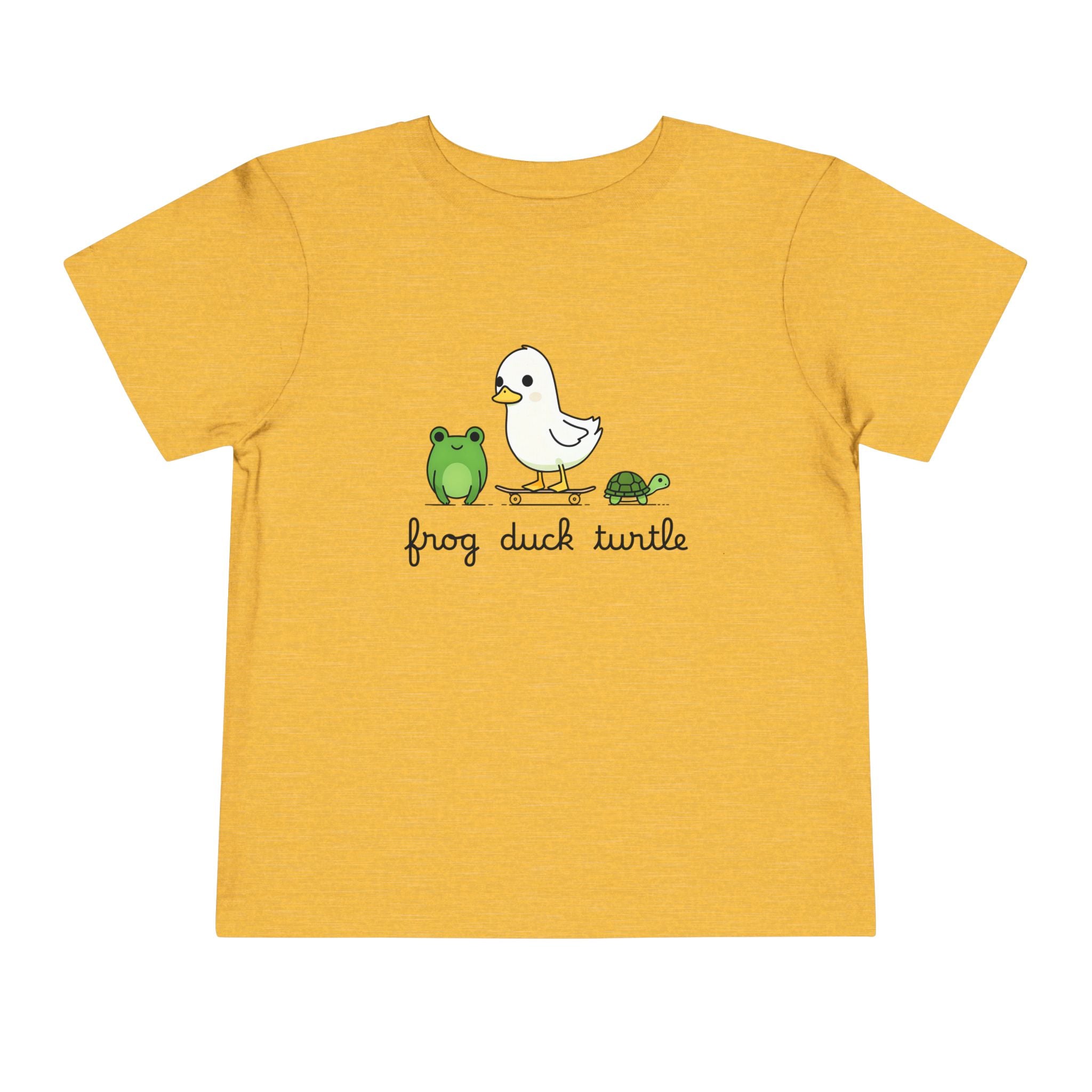 FDT Protest Human Rights Frog Duck Turtle Design - Kids Activism Shirt, Social Justice Top, Youth Equality Tee, Protest Animal