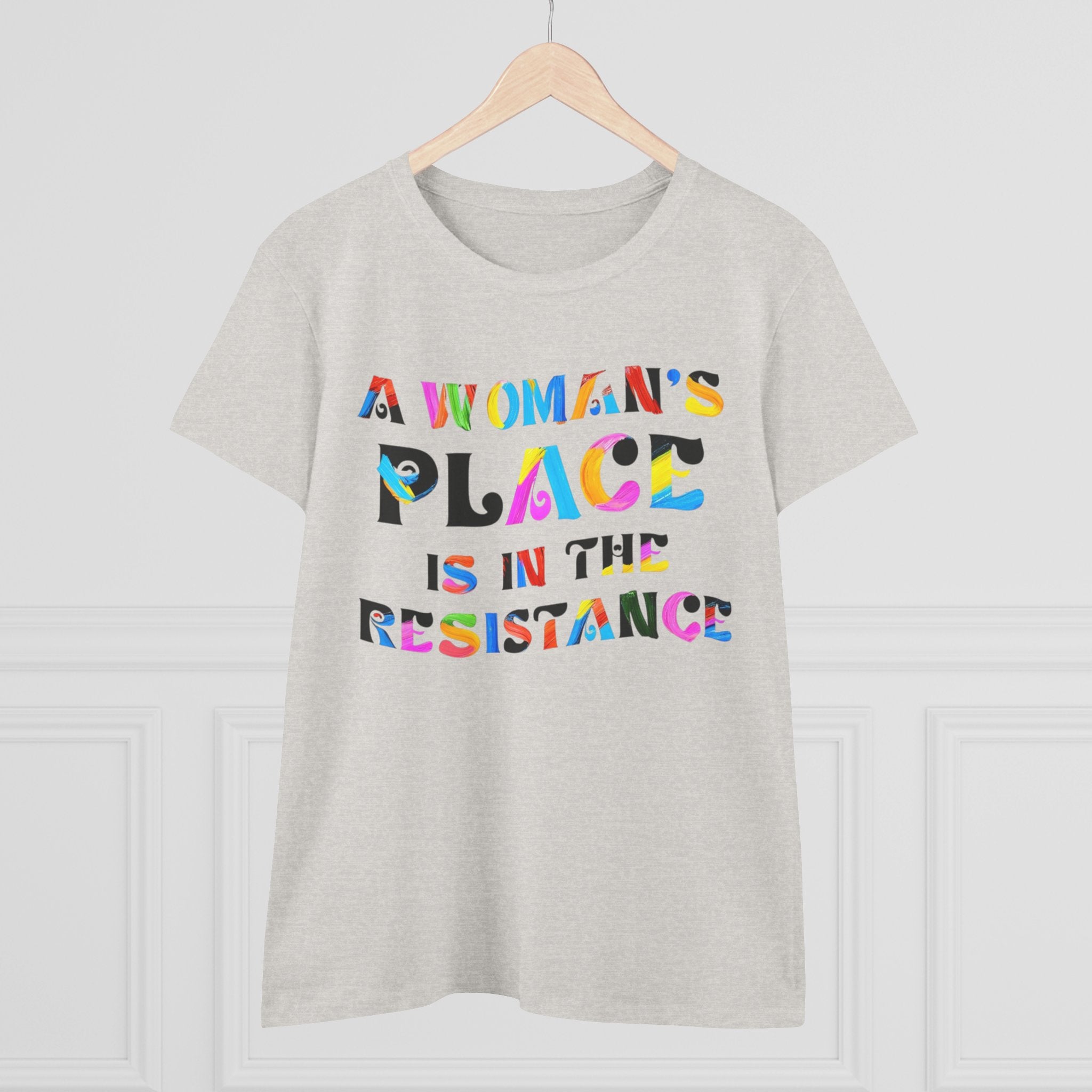 A womans place Feminist Tee, Women's Rights Shirt, Protest Activist Top, Social Justice Clothing, Feminism Tshirt No Kings