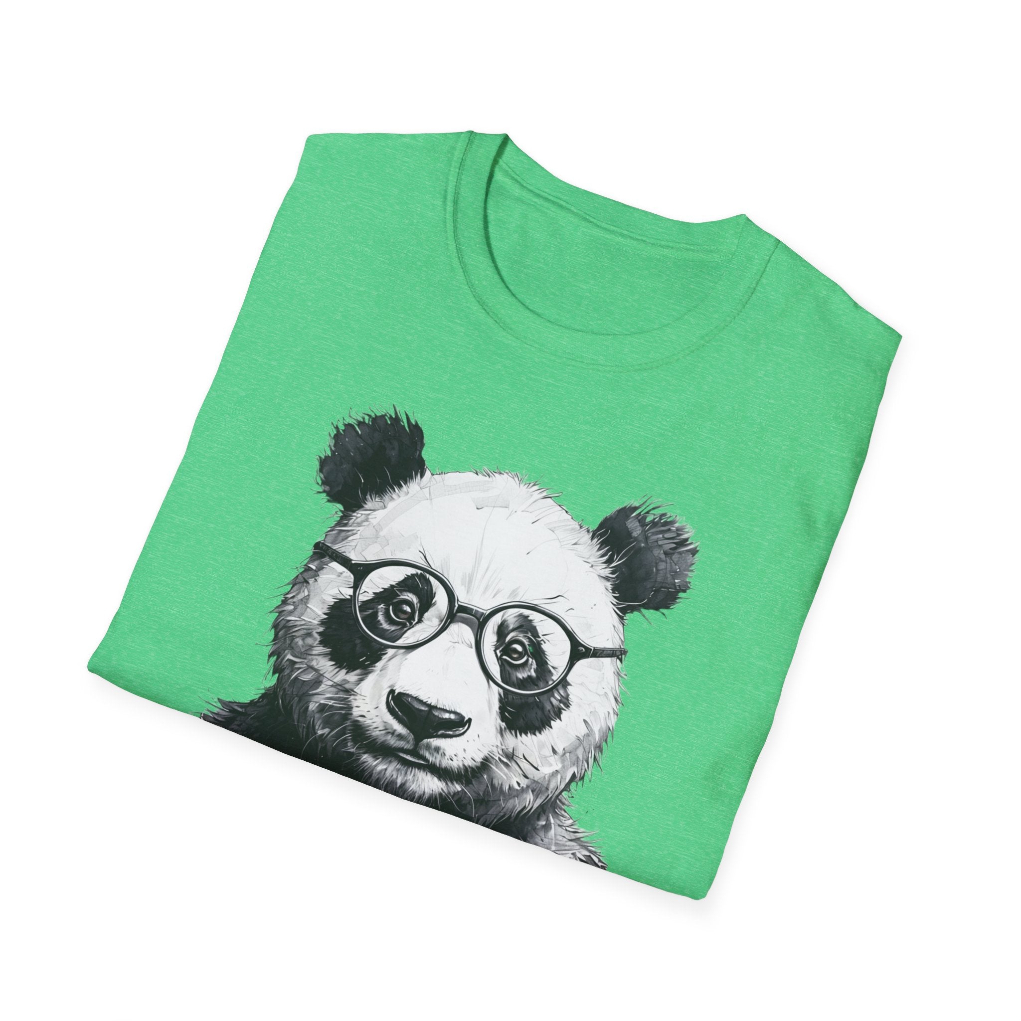 Social Justice Panda Coffee Protest FDT Unisex Softstyle T-Shirt, Anti Trump Activist Tee, Political Statement Shirt