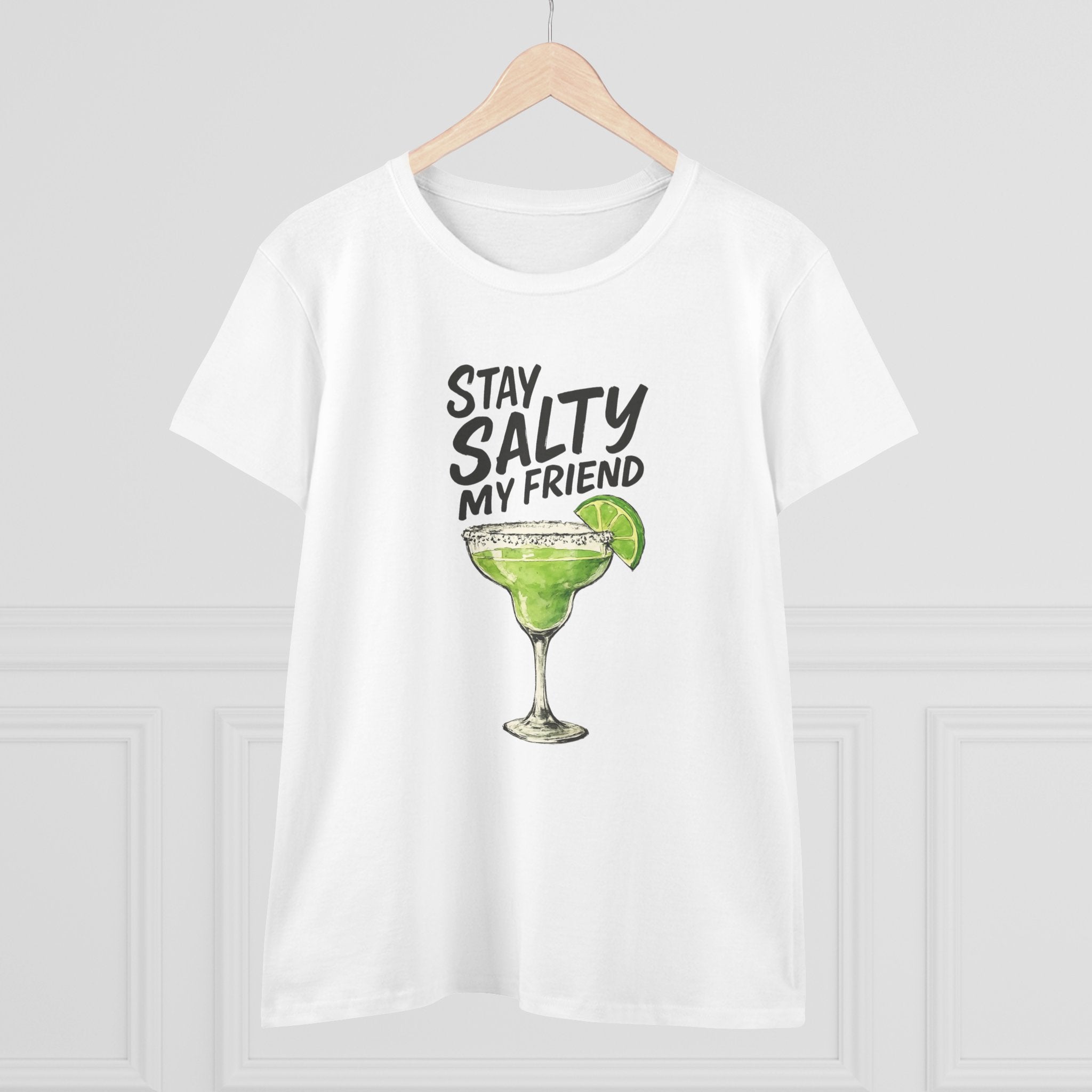 Stay Salty My Friend Margarita Cocktail Party Summer Drinks, Graphic Tee, Beach Vibes Shirt, Summer Vacation Top, Gift for Her,
