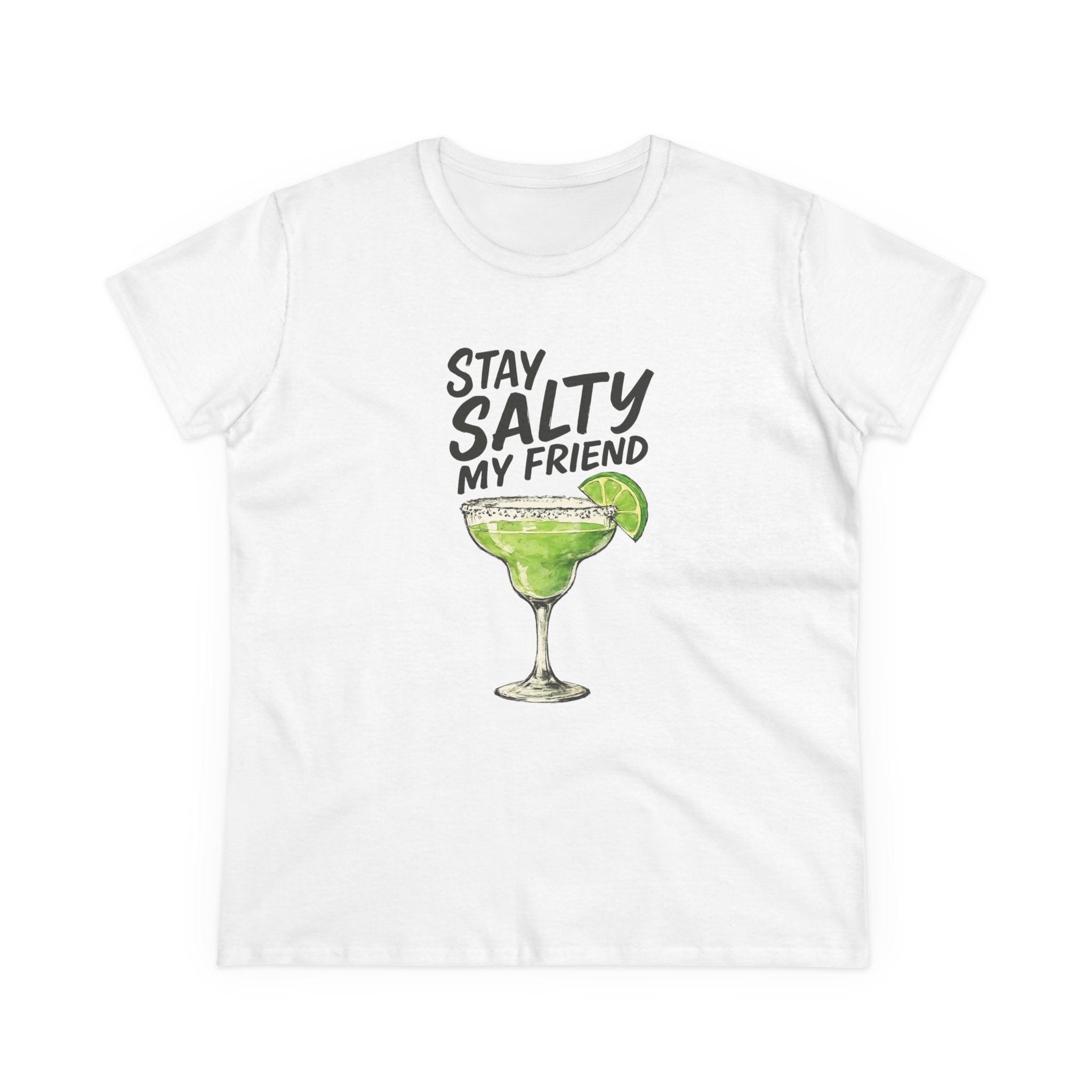 Stay Salty My Friend Margarita Cocktail Party Summer Drinks, Graphic Tee, Beach Vibes Shirt, Summer Vacation Top, Gift for Her,