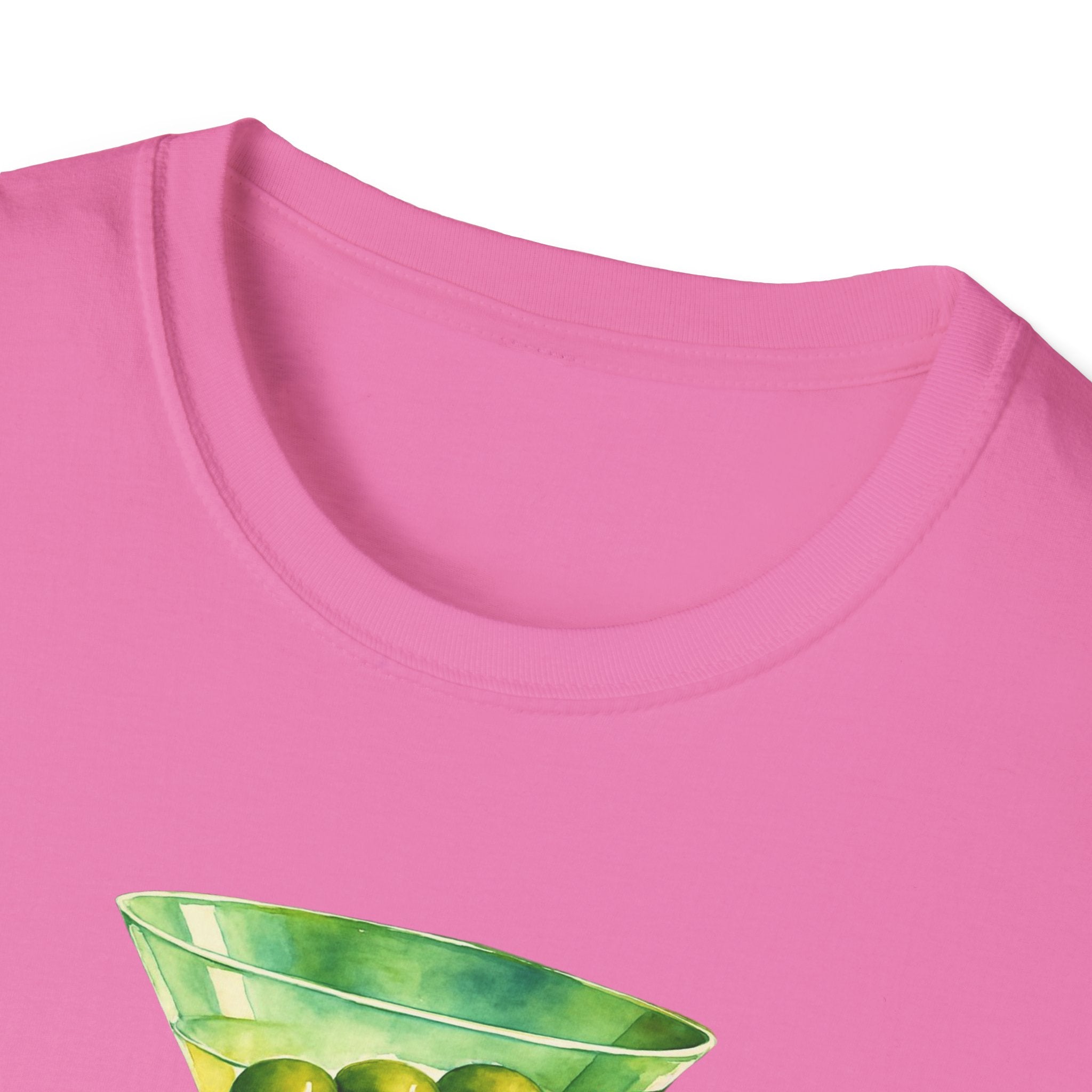 Martini Graphic T-Shirt | Unisex Softstyle Tee | Perfect for Cocktail Lovers, Parties, and Unique Gift Idea, Birthday, Summer Fun gift