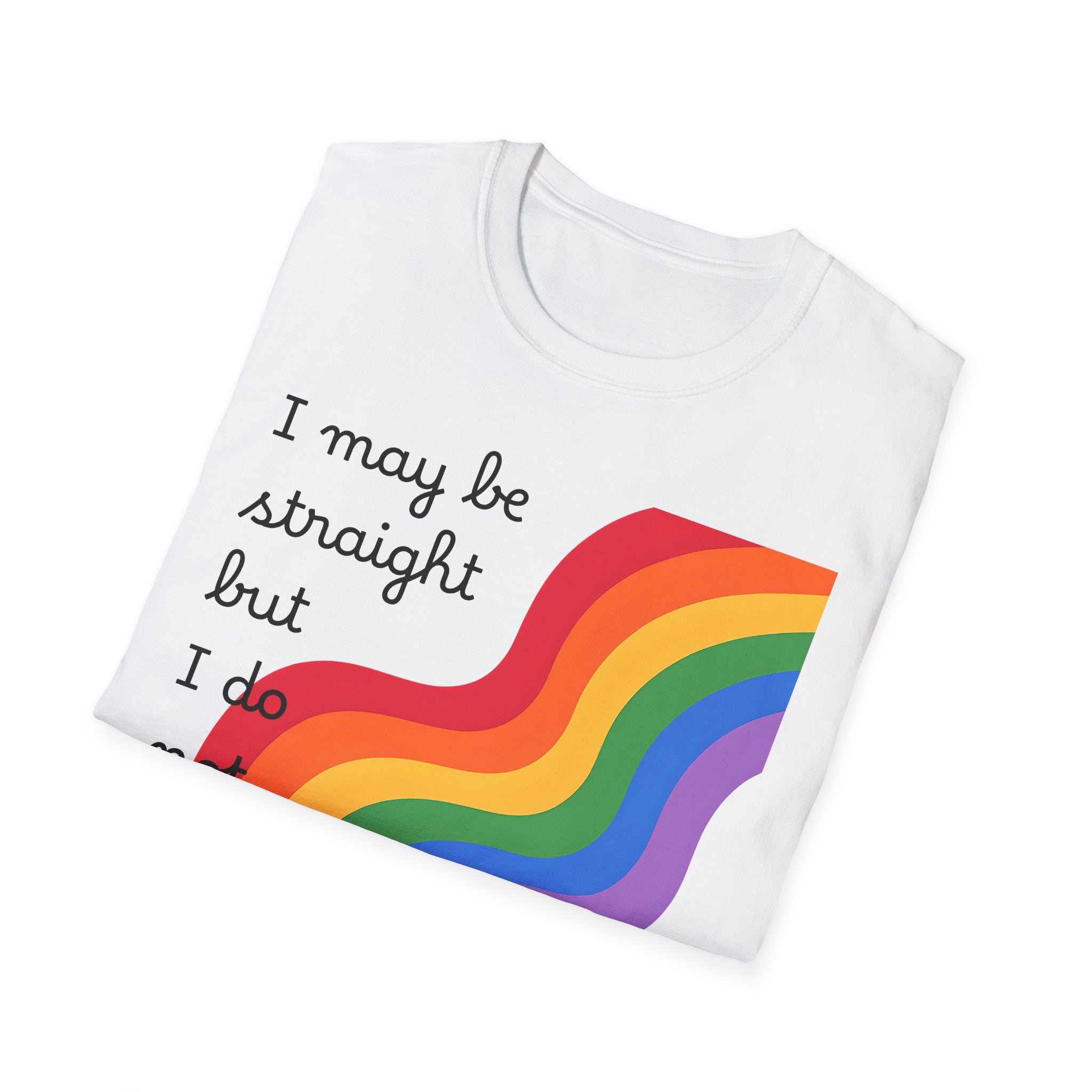 Pride Month Supporter T-Shirt, LGBTQ Ally Tee, Rainbow Love Gift, Unisex Pride Shirt, LGBTQ Pride Parade Apparel