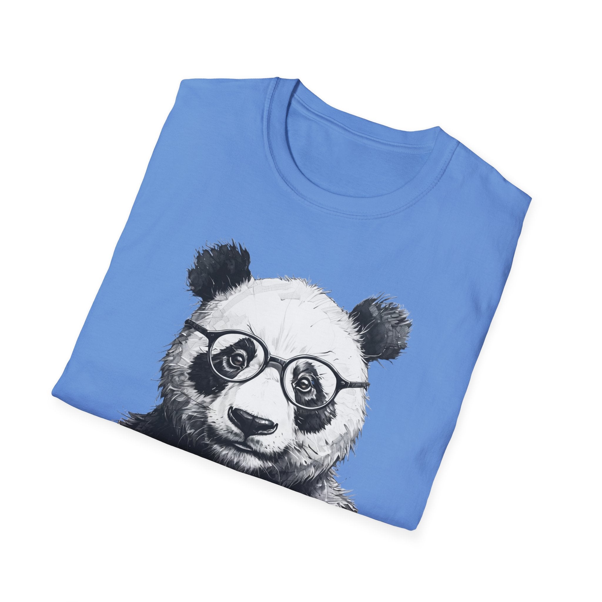 Social Justice Panda Coffee Protest FDT Unisex Softstyle T-Shirt, Anti Trump Activist Tee, Political Statement Shirt
