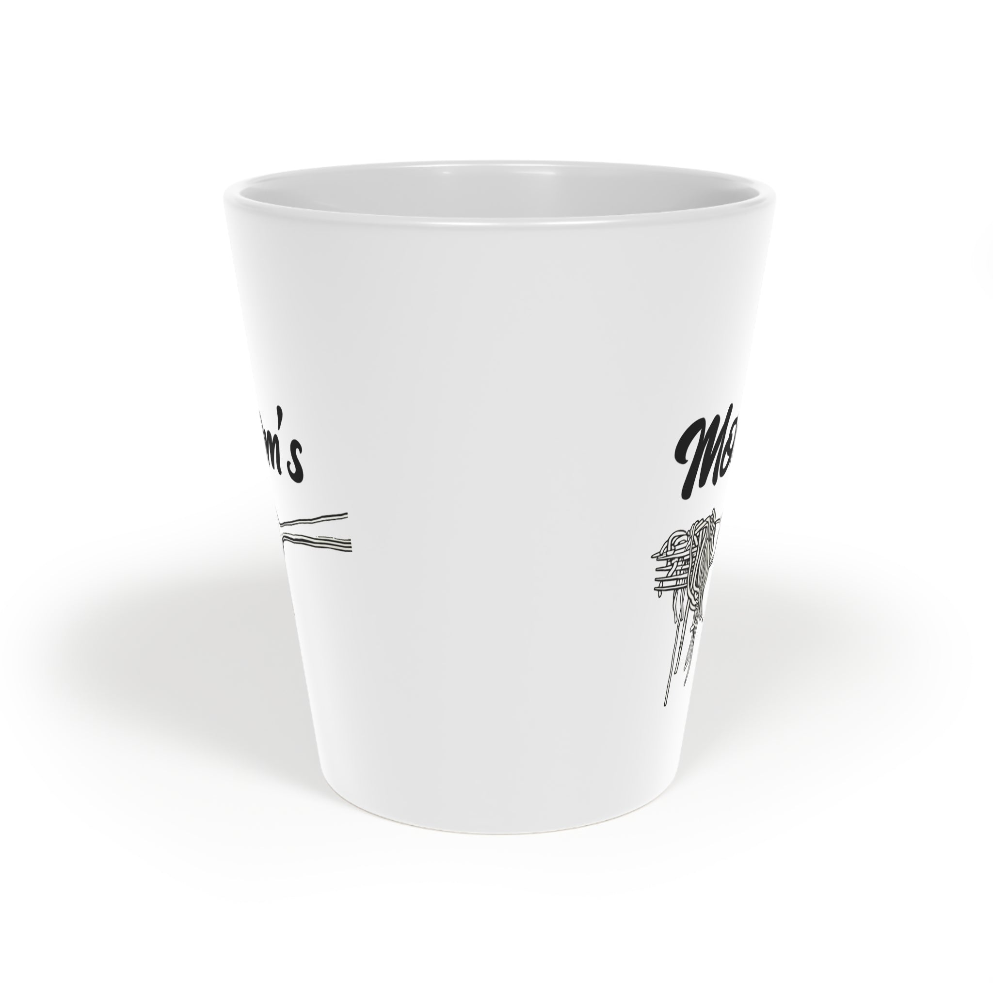 Moms spaghetti lyrics rap Stylish Latte Mug, Fun Coffee Cup, Gift for Coffee Lovers, Unique Decor, Tea Mug, Perfect for Birthdays