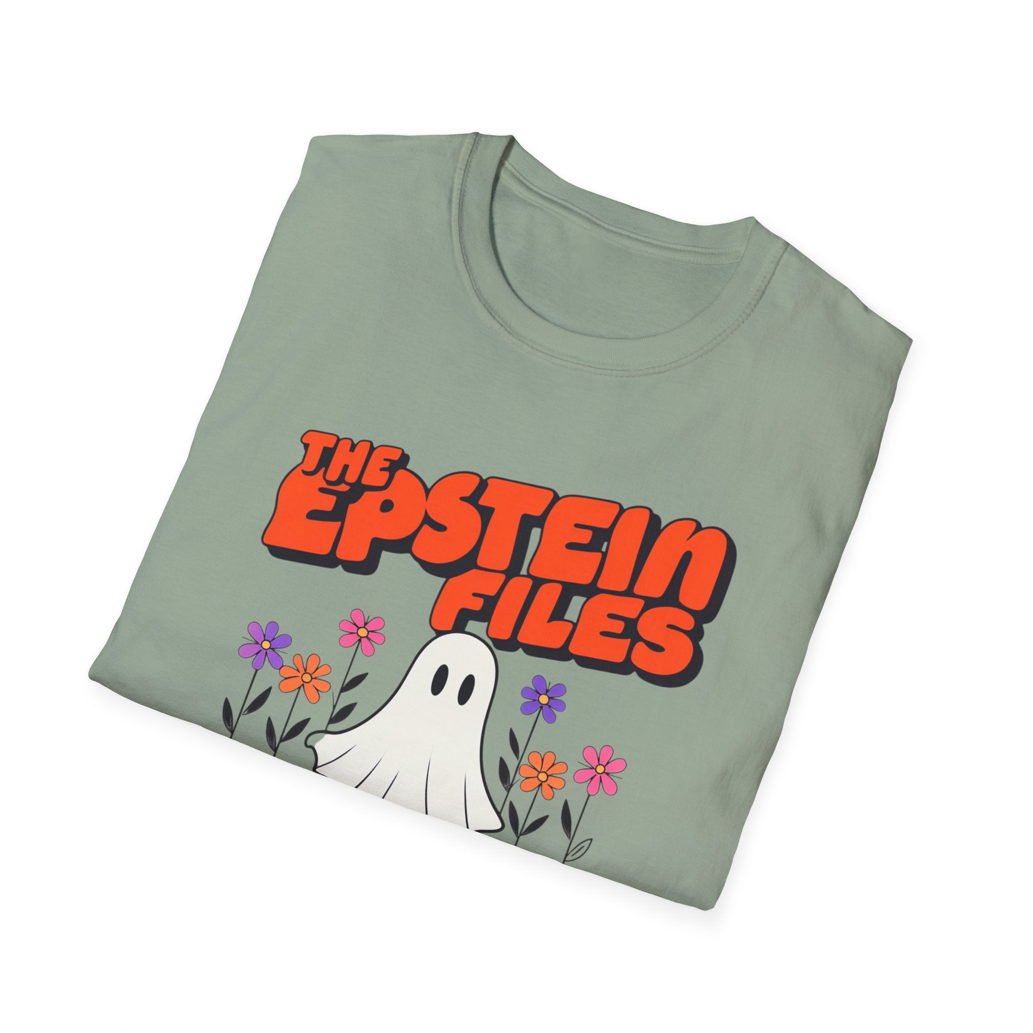 Ghost Political Halloween Unisex T-Shirt, Epstein Files Ghost Anti Trump Tee, Protest Shirt, Funny Political Gift, Conspiracy Theory Tee