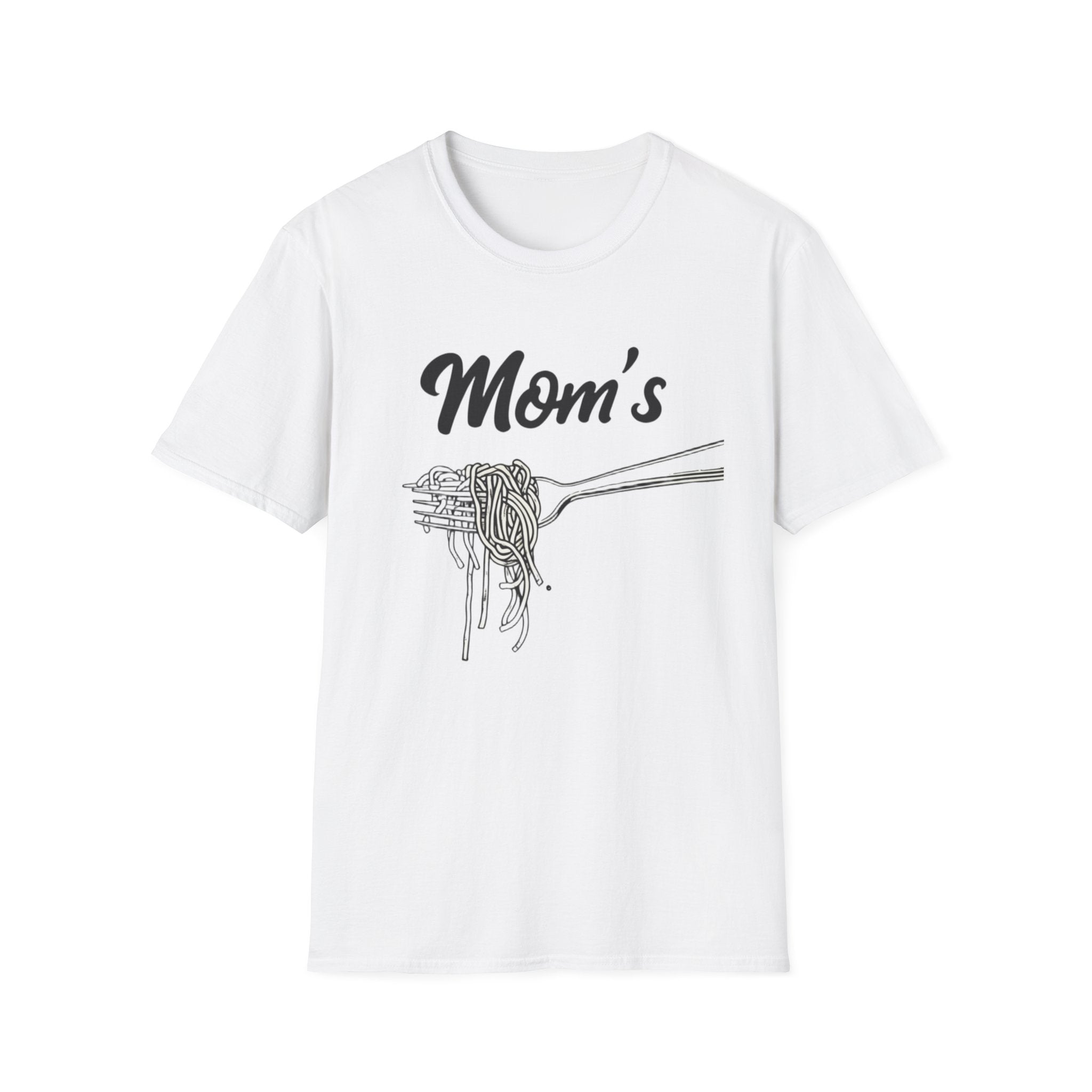 Mom's spaghetti Pasta Love T-Shirt, Gift for Moms, Funny Food Shirt, Family Gathering Top, Casual Wear, Mother's Day Gift rap lyrics