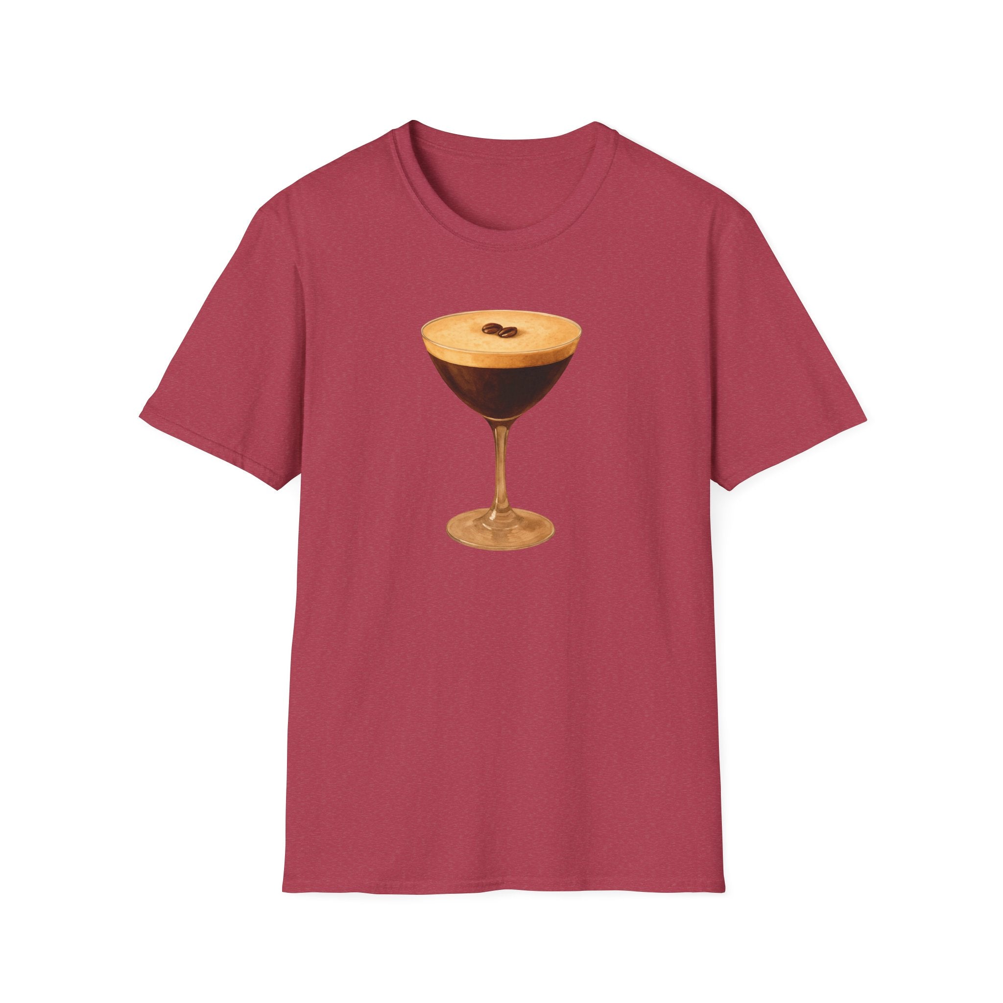 Espresso martini Coffee drink Lover's Unisex T-Shirt - Perfect Gift for Baristas, Coffee Enthusiasts, Birthday, Holidays, Casual Wear