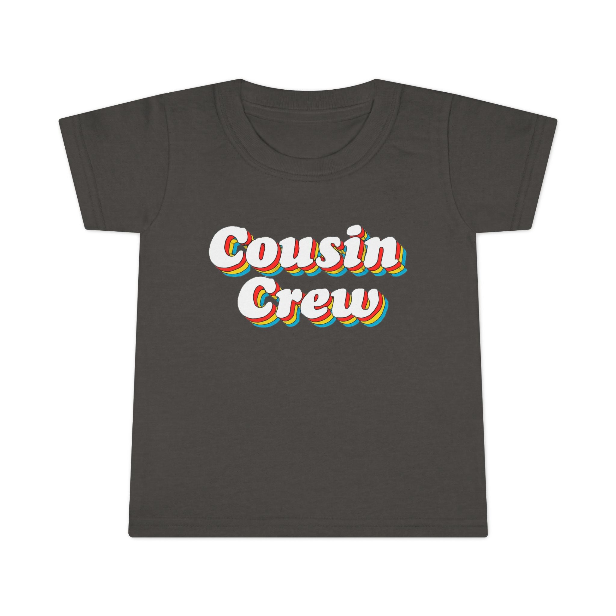 Retro Cousin Crew Toddler T-Shirt, Cute Family Shirt, Kids' Casual Wear, Cousin Family Gatherings, Birthday Gift