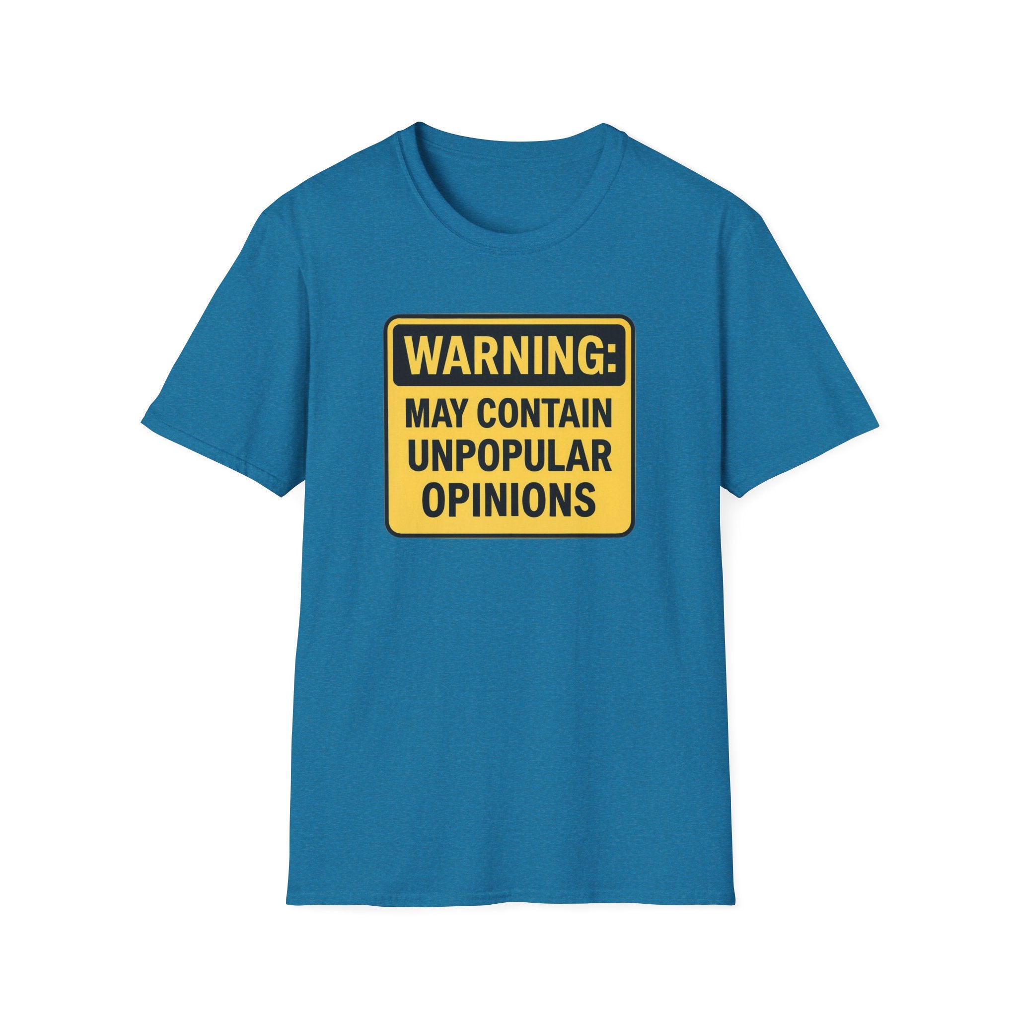 May contain unpopular opinions Fun Unisex T-Shirt, gift Christmas Softstyle Graphic Tee, Casual Wear, Independence Day Gift, Statement Shirt