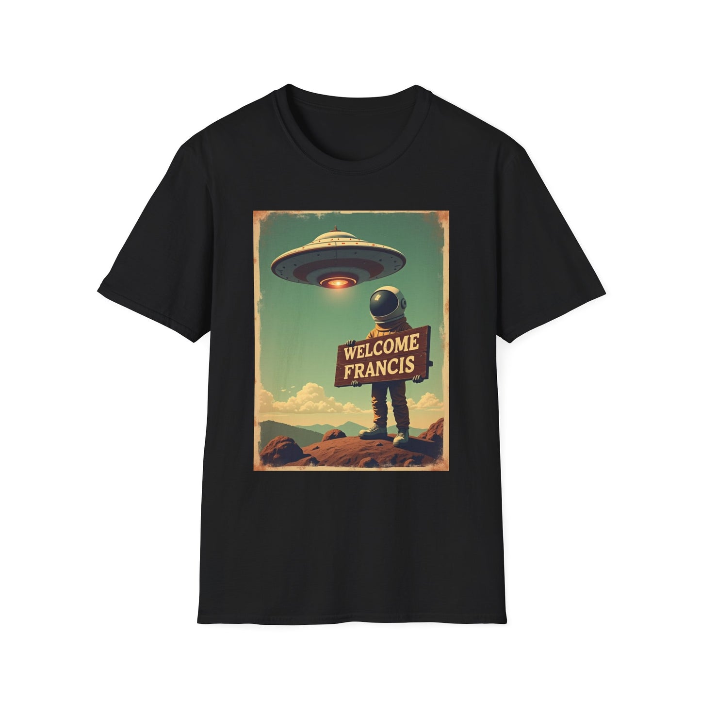 Unisex Softstyle T-Shirt - Welcome Francis Design