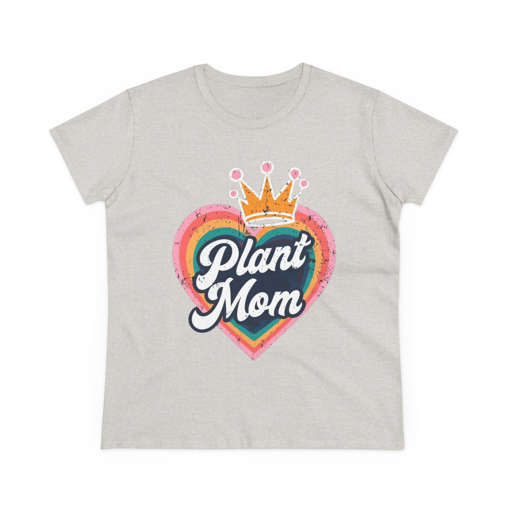 Plant Mom Cotton Tee - Perfect Gift for Plant Lovers, Women's Graphic Shirt, Casual Wear, Eco-Friendly Fashion, Birthday Gift garden