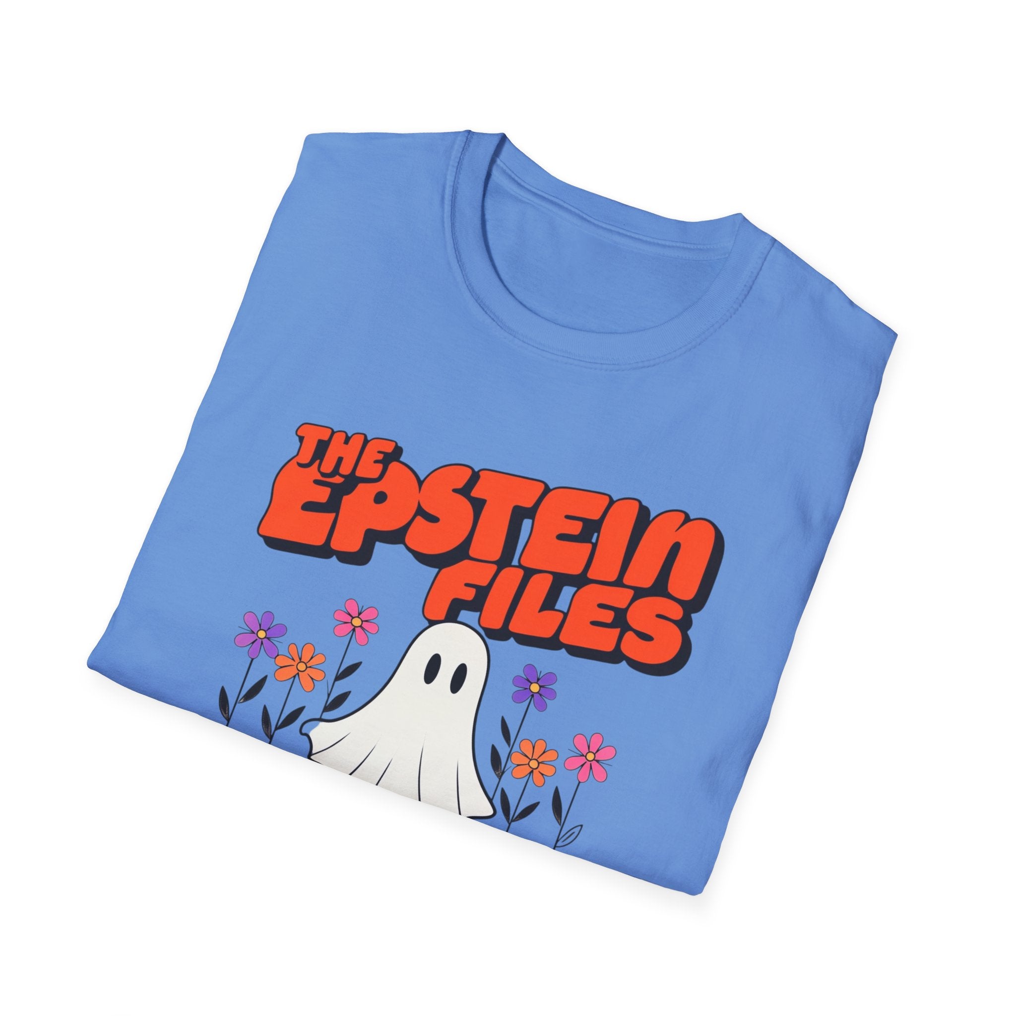 Ghost Political Halloween Unisex T-Shirt, Epstein Files Ghost Anti Trump Tee, Protest Shirt, Funny Political Gift, Conspiracy Theory Tee