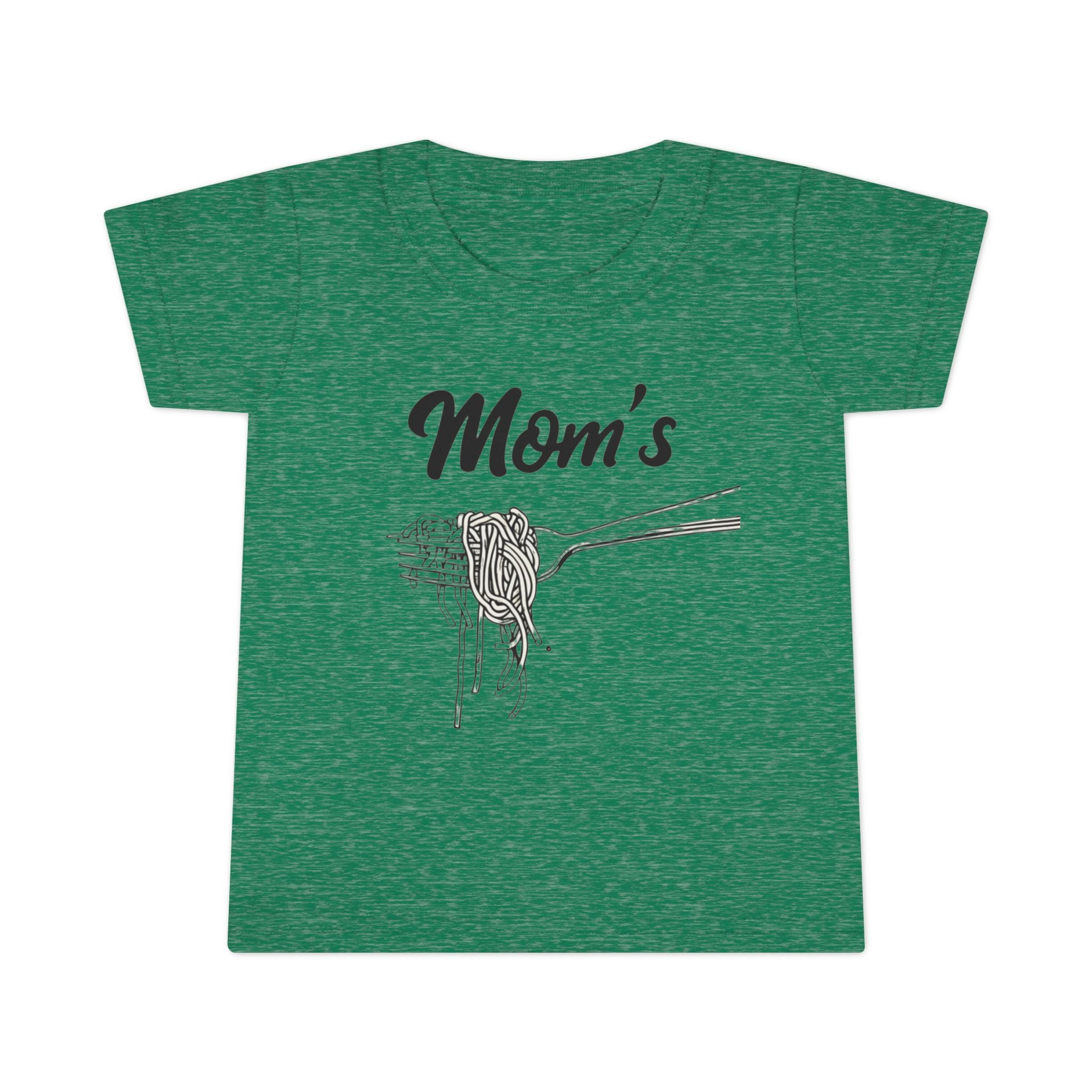 Messy Kid Toddler T-shirt, Mom's Spaghetti Baby Shirt, Fun Kids Clothes, Cute Child Tee, Funny Children's Apparel