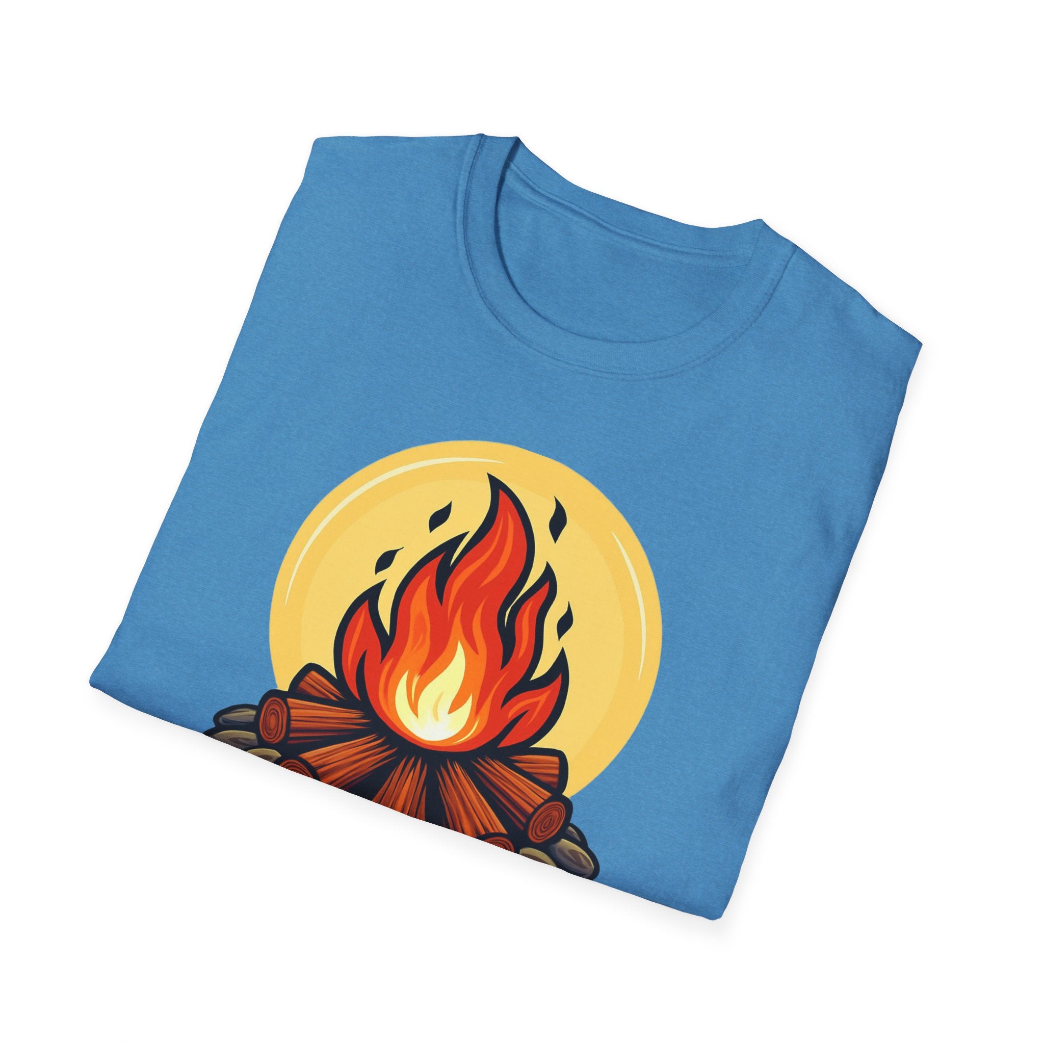 Outdoorsy Pride Unisex T-Shirt, Camping Tee, LGBTQ+ Apparel, Summer Festival Shirt, Queer Outdoor Adventure Top, Gift for Campers