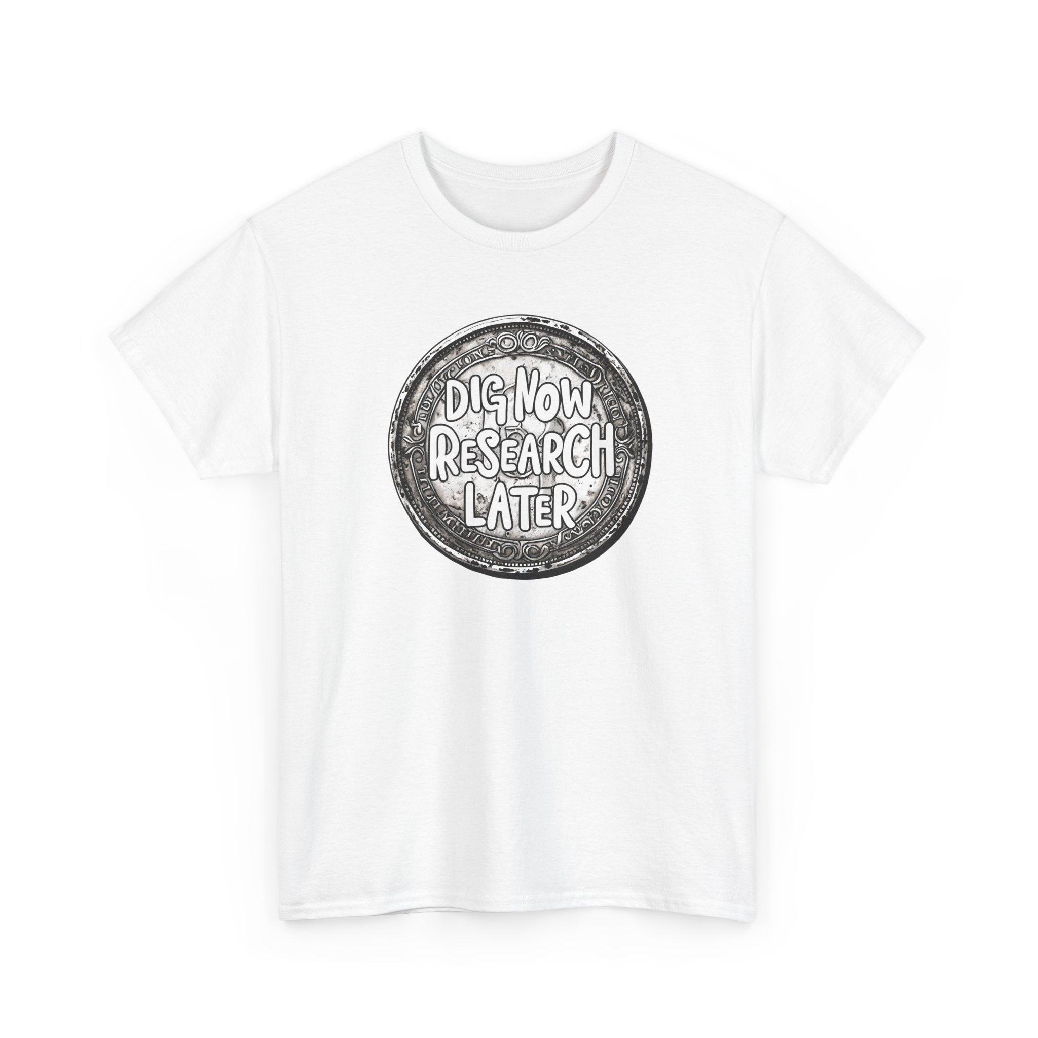 Metal Detecting Hobby Unisex Heavy Cotton Tee - Treasure Hunter Tshirt, Detectorist Gift, Metal Detecting Expedition Shirt, Hobbyist Tee,