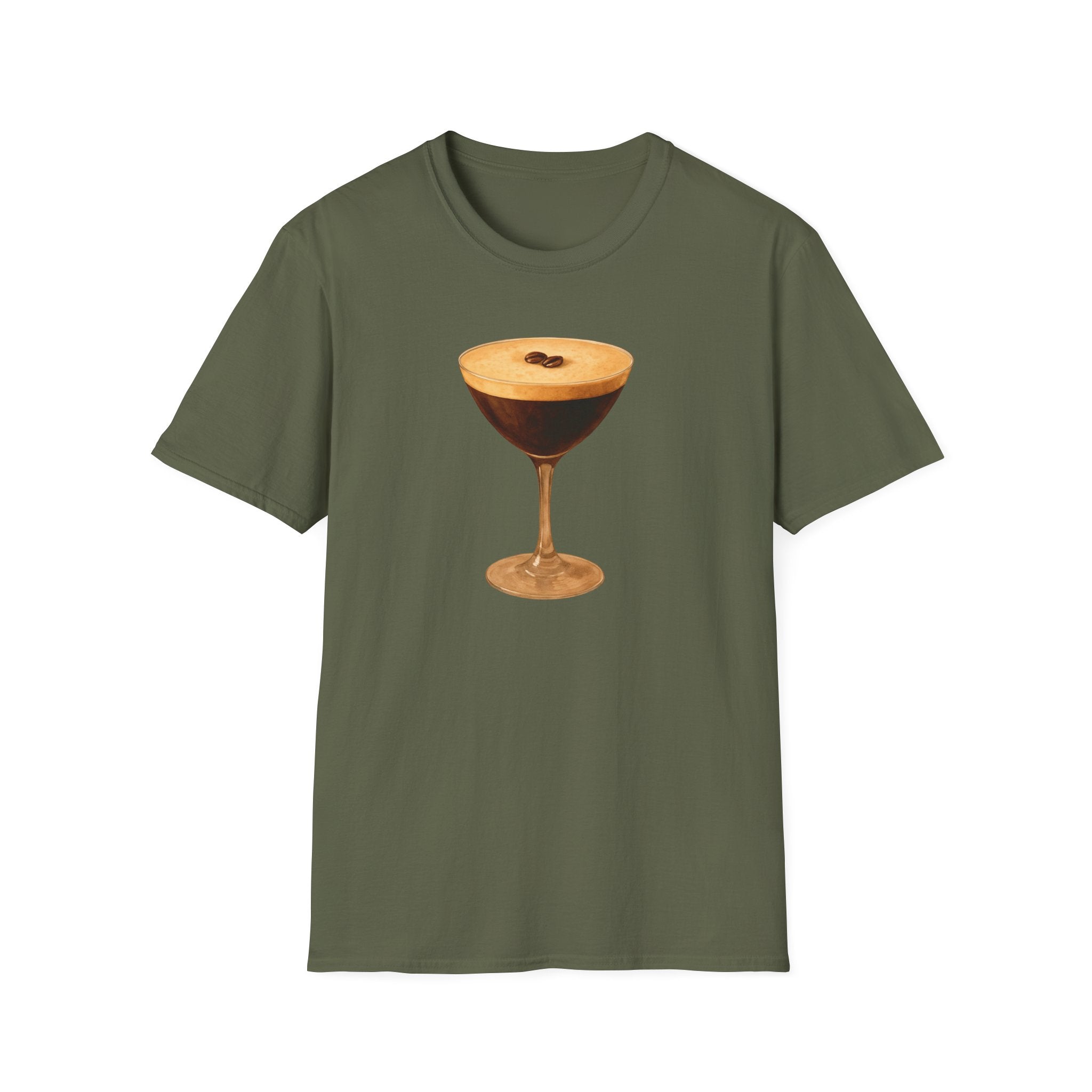 Espresso martini Coffee drink Lover's Unisex T-Shirt - Perfect Gift for Baristas, Coffee Enthusiasts, Birthday, Holidays, Casual Wear