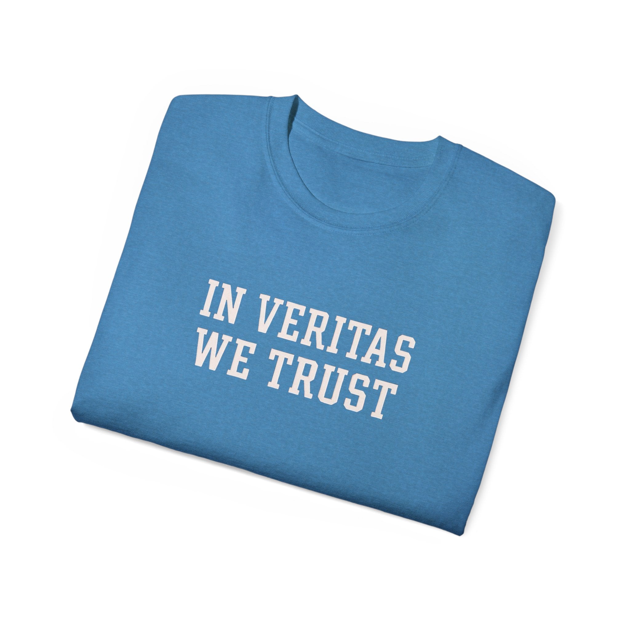 In Veritas We Trust Harvard Anti Trump, Protest Shirt, Political Activist Gift, Statement Tee, College Shirt