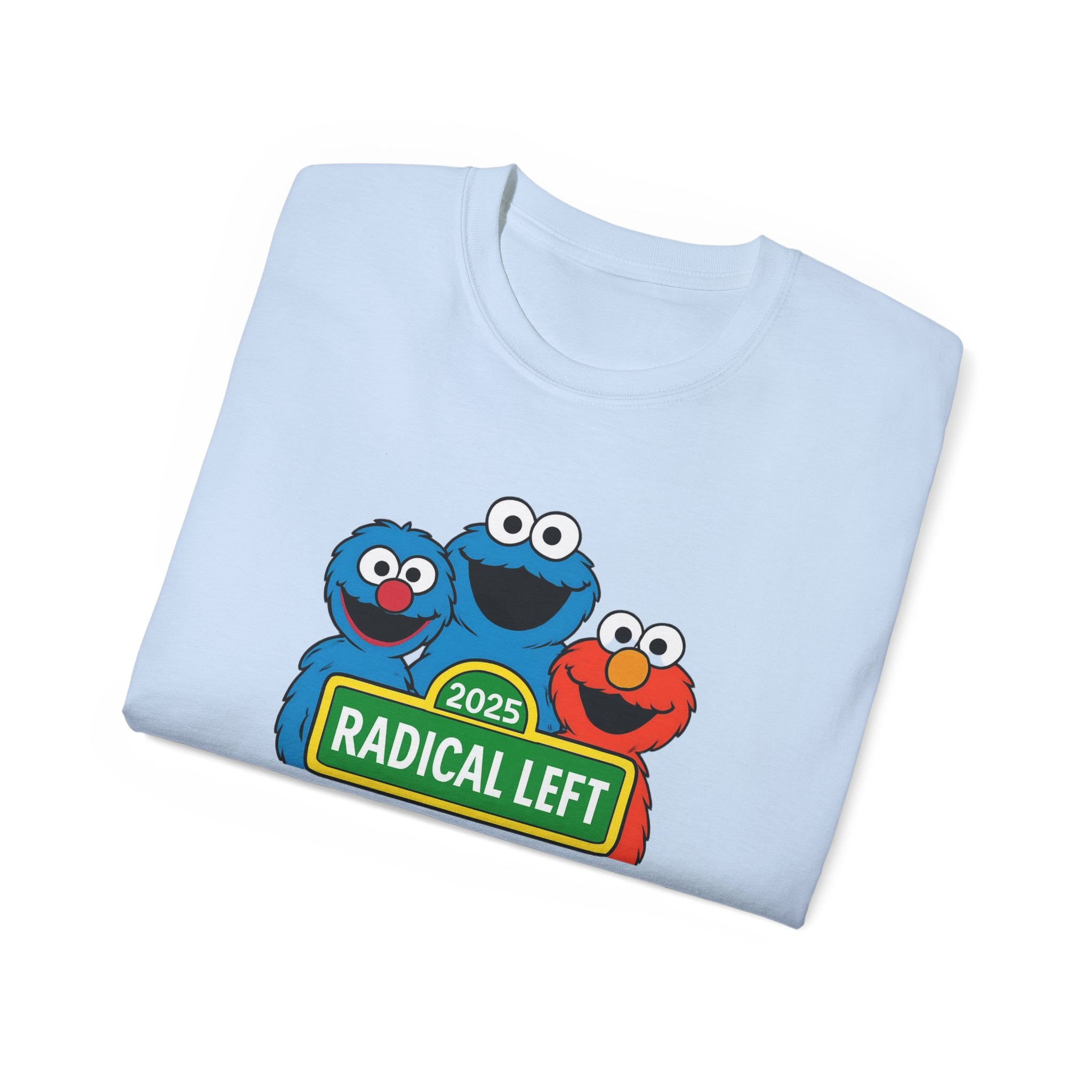 Muppets Sarcasm Tee, Leftist T-Shirt, Radical Humor Shirt, Unisex Cotton Top, Funny Puppet Gift