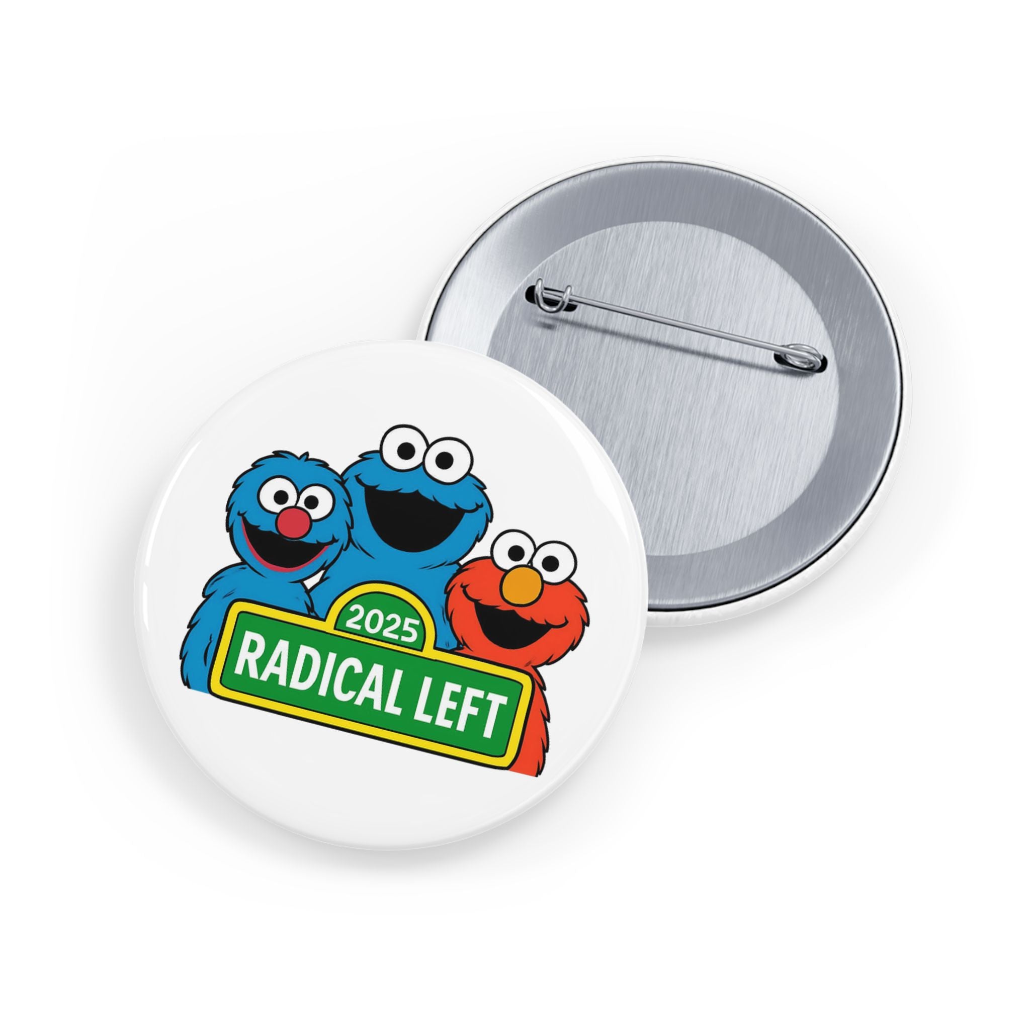Button Pins, Radical Left Sarcasm Muppets Anti Trump Protest, Activist Lapel Pins, Political Statement Pins, Social Justice Accessories, Pin