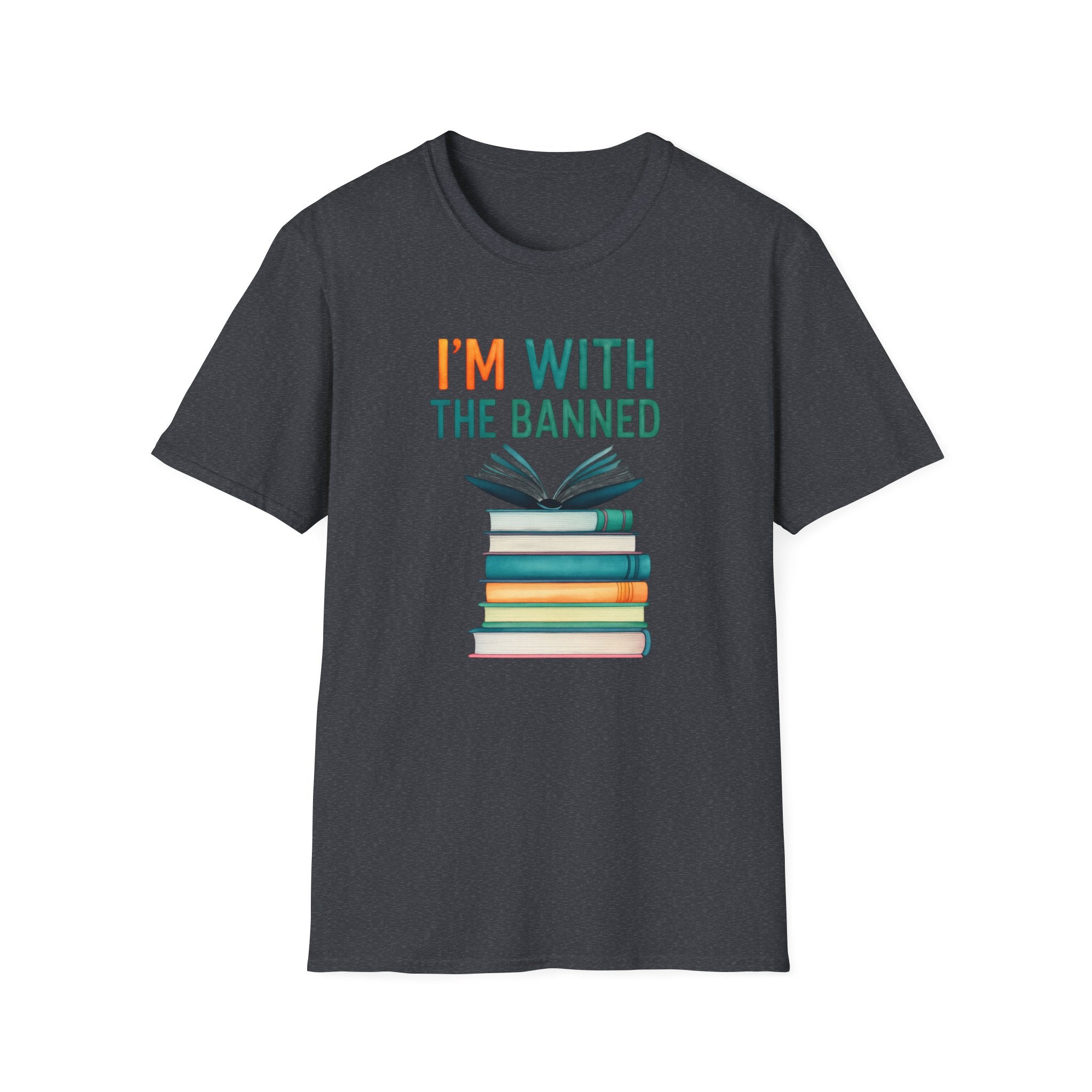 Banned Books Awareness I’m with the banned T-Shirt Christmas Gift for activists and liberals, librarian gift, teacher gift