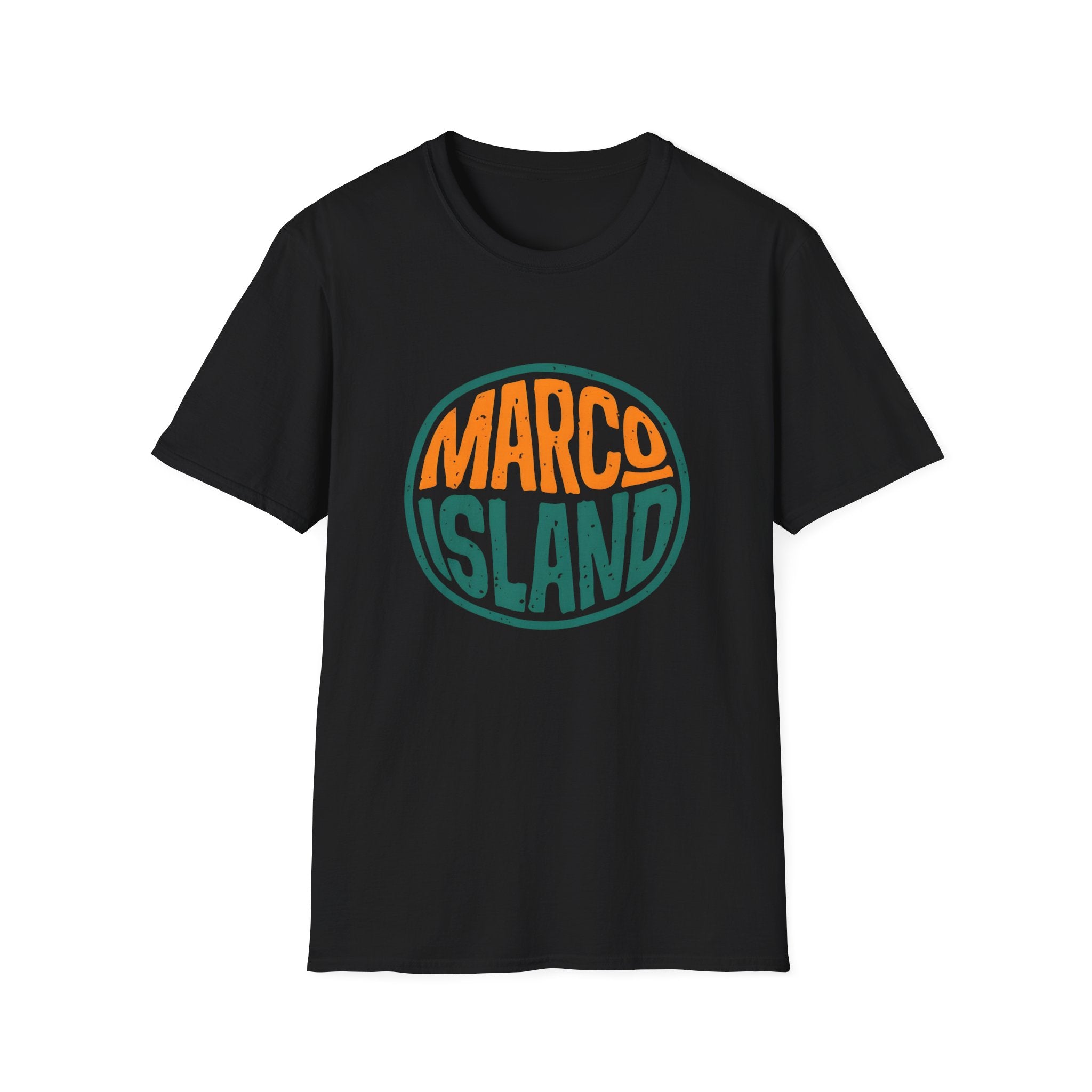 Marco Island Florida Unisex Softstyle T-Shirt - Beach Vacation Tee, Travel Souvenir Top, Coastal Graphic Shirt, Summer Holiday Apparel,
