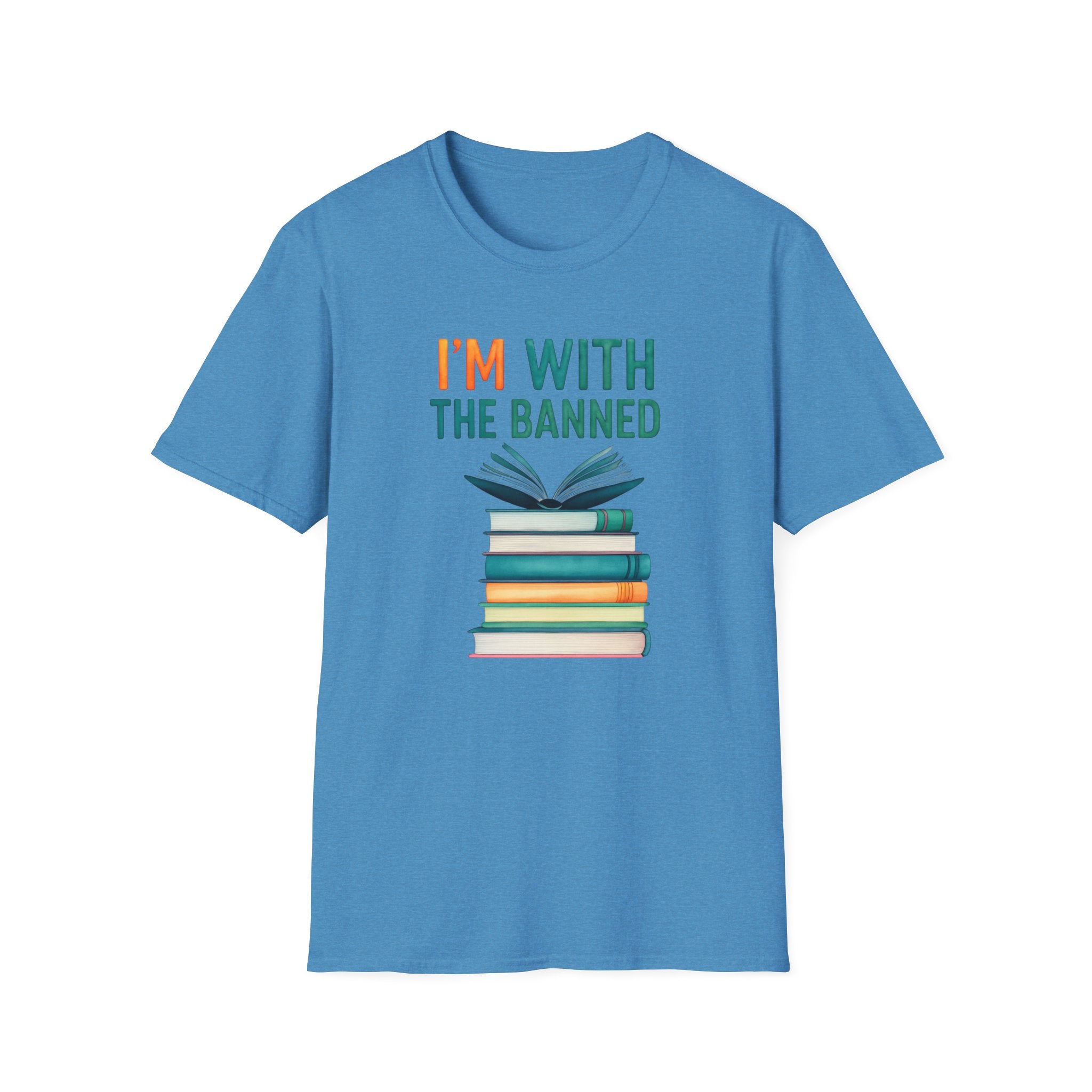 Banned Books Awareness I’m with the banned T-Shirt Christmas Gift for activists and liberals, librarian gift, teacher gift