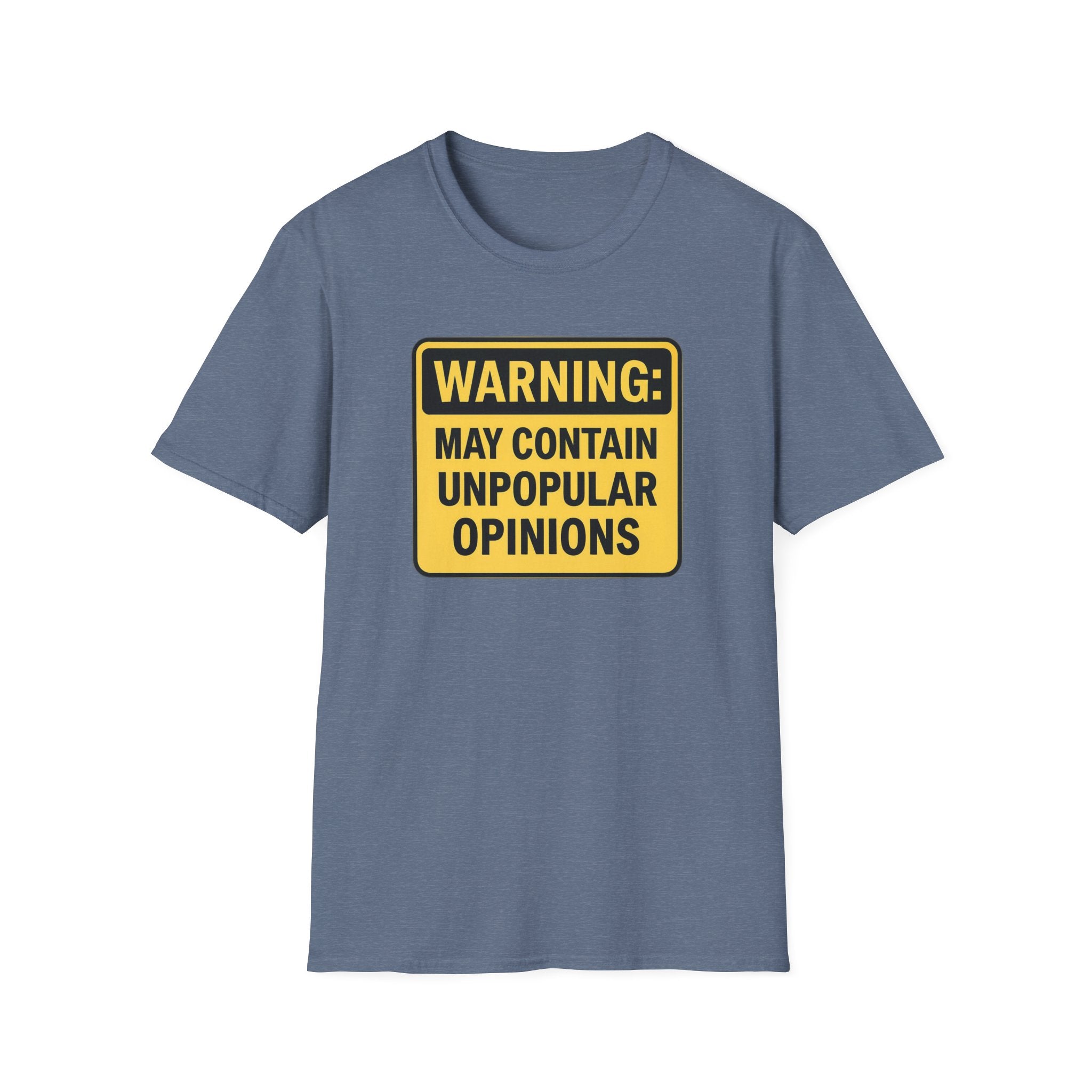 May contain unpopular opinions Fun Unisex T-Shirt, gift Christmas Softstyle Graphic Tee, Casual Wear, Independence Day Gift, Statement Shirt