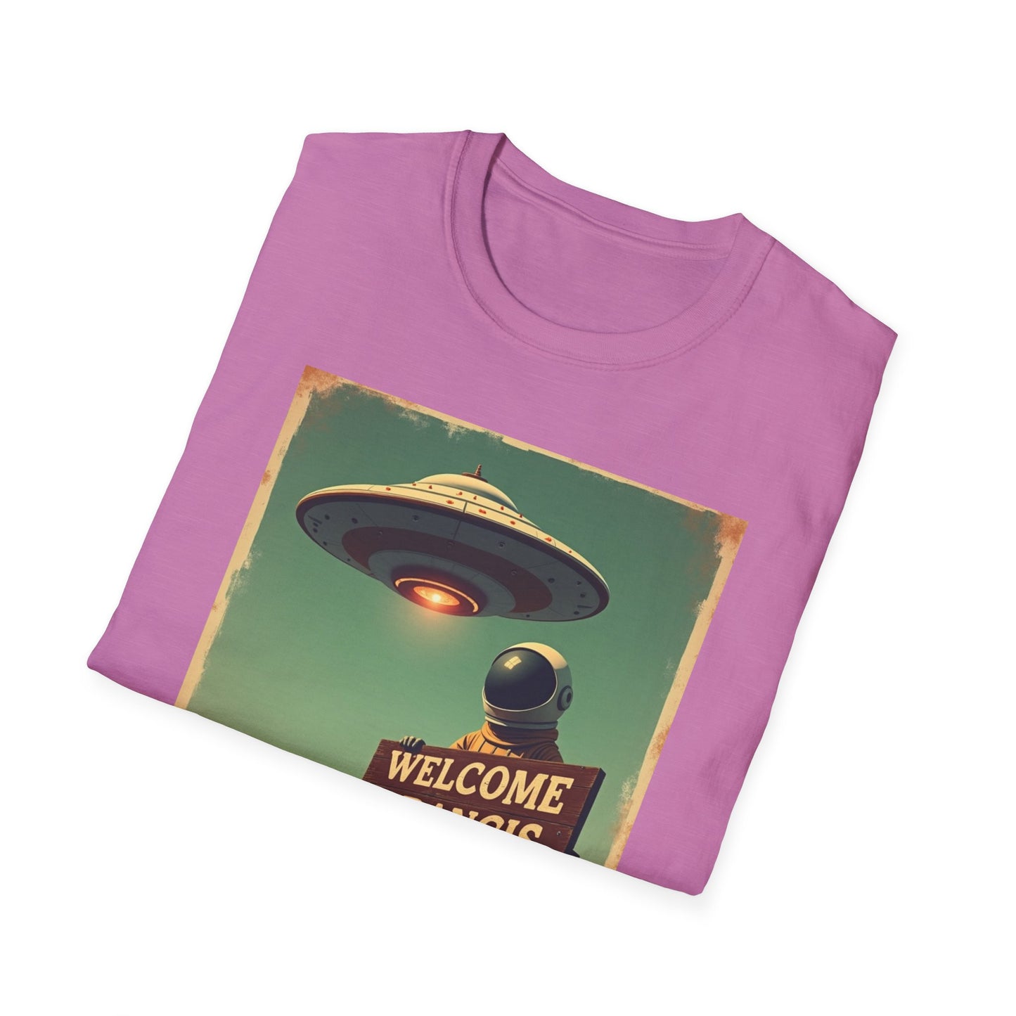 Unisex Softstyle T-Shirt - Welcome Francis Design