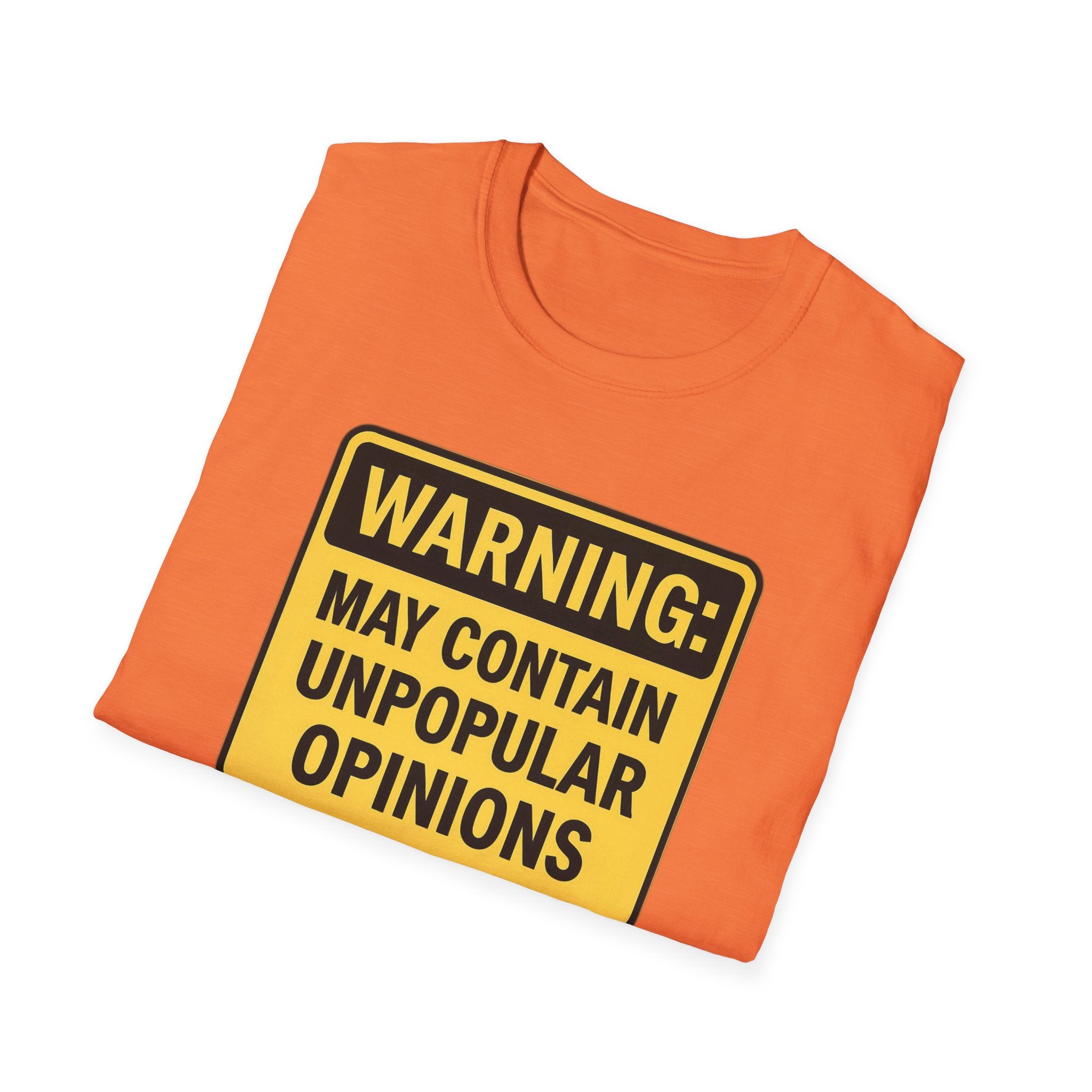 May contain unpopular opinions Fun Unisex T-Shirt, gift Christmas Softstyle Graphic Tee, Casual Wear, Independence Day Gift, Statement Shirt