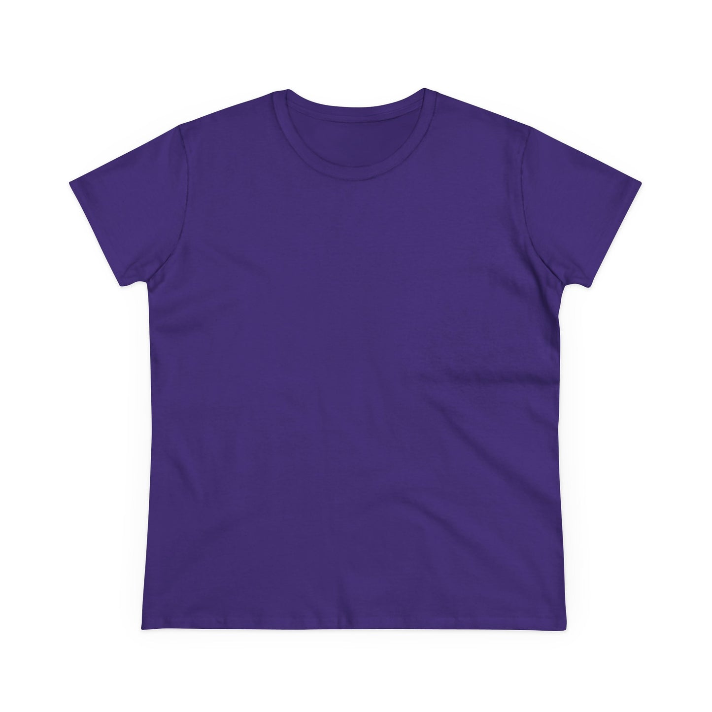 Artistic Goldfish Graphic Women's Midweight Cotton Tee koi On back of tee
