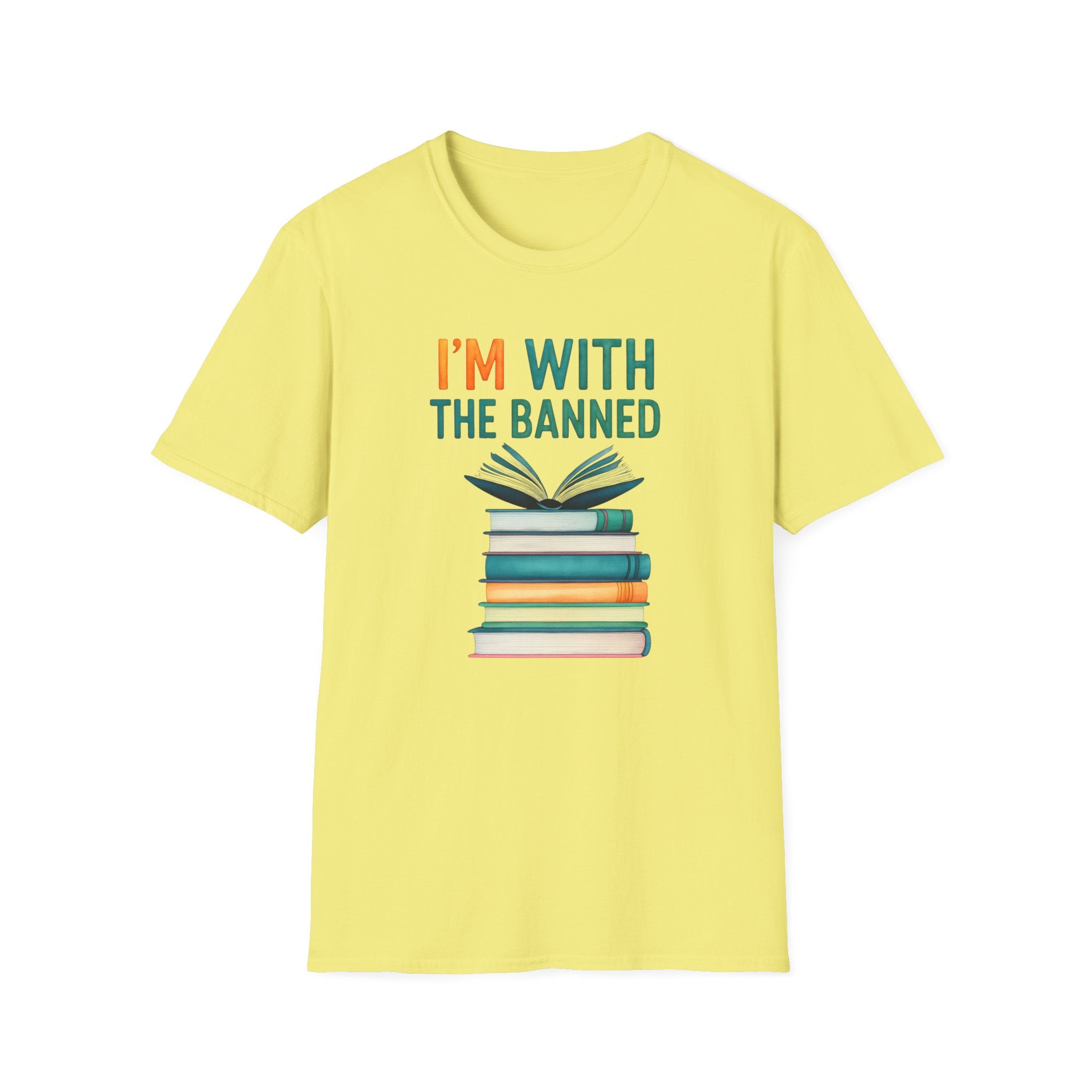 Banned Books Awareness I’m with the banned T-Shirt Christmas Gift for activists and liberals, librarian gift, teacher gift