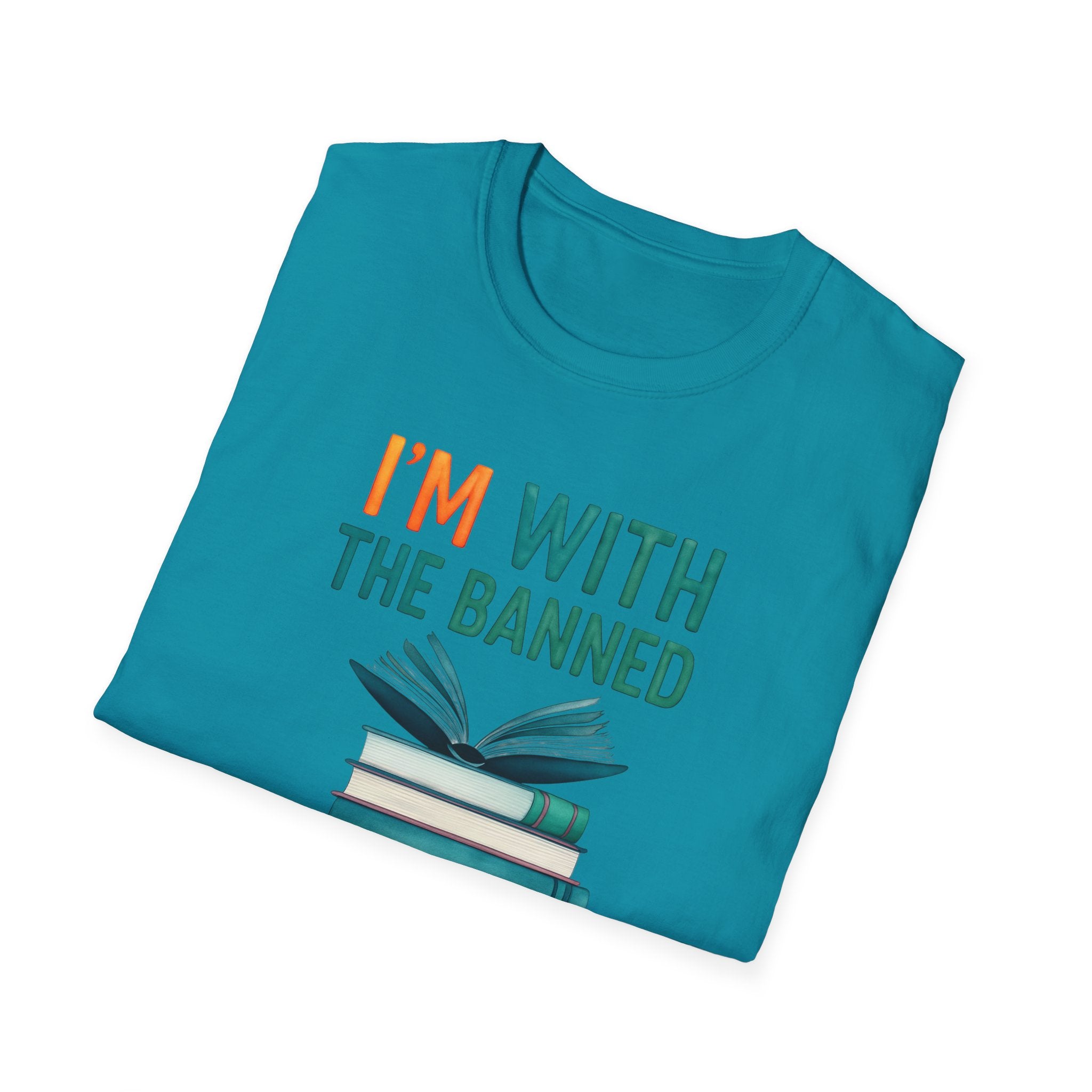 Banned Books Awareness I’m with the banned T-Shirt Christmas Gift for activists and liberals, librarian gift, teacher gift