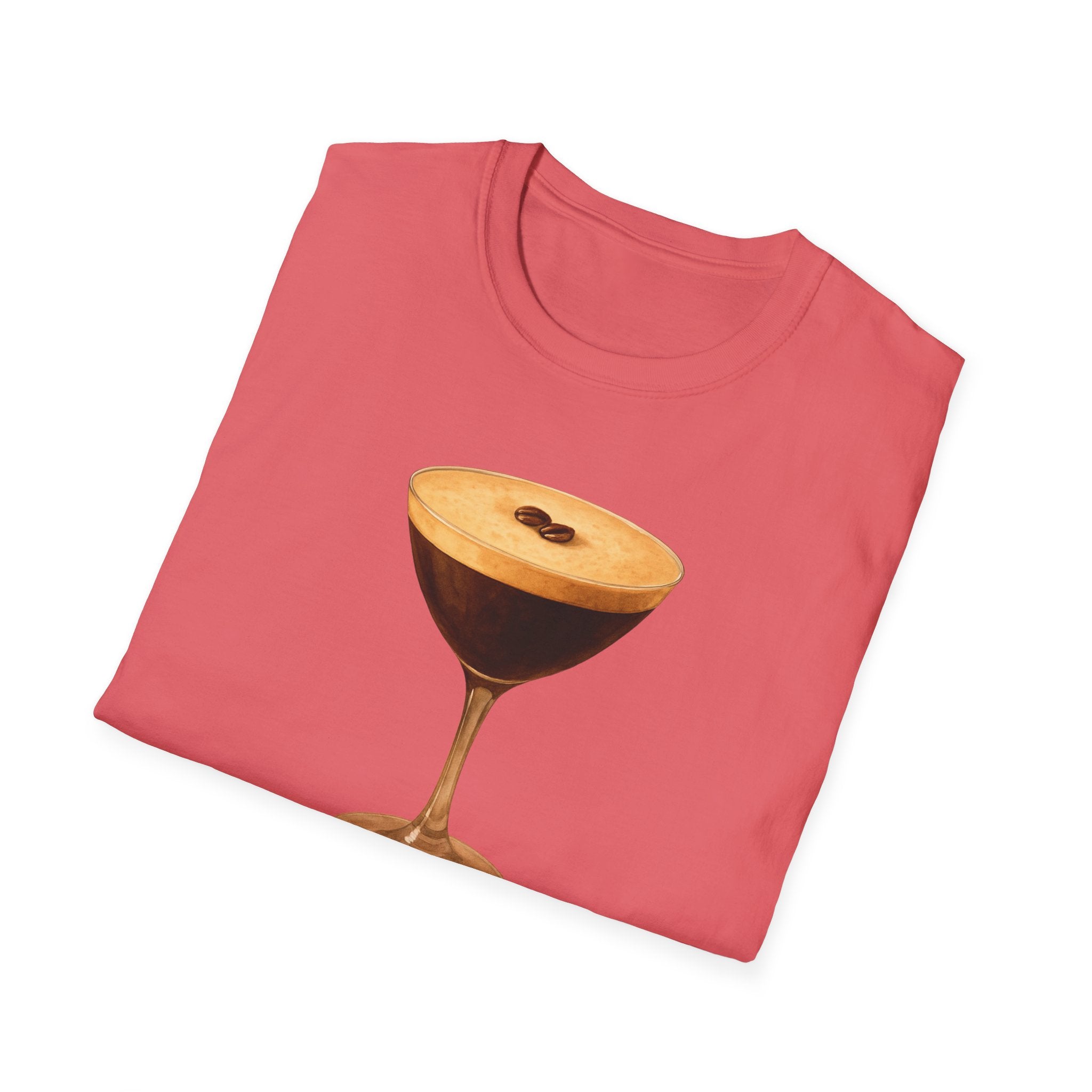 Espresso martini Coffee drink Lover's Unisex T-Shirt - Perfect Gift for Baristas, Coffee Enthusiasts, Birthday, Holidays, Casual Wear